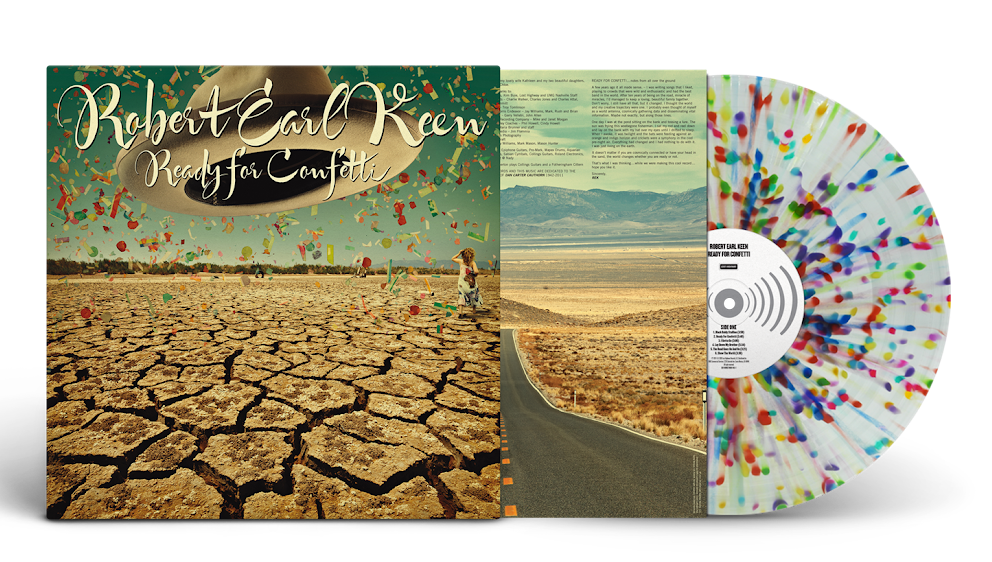 [PRE-ORDER] Robert Earl Keen - Ready For Confetti [Confetti Vinyl] [Release Date: 08/21/2026]