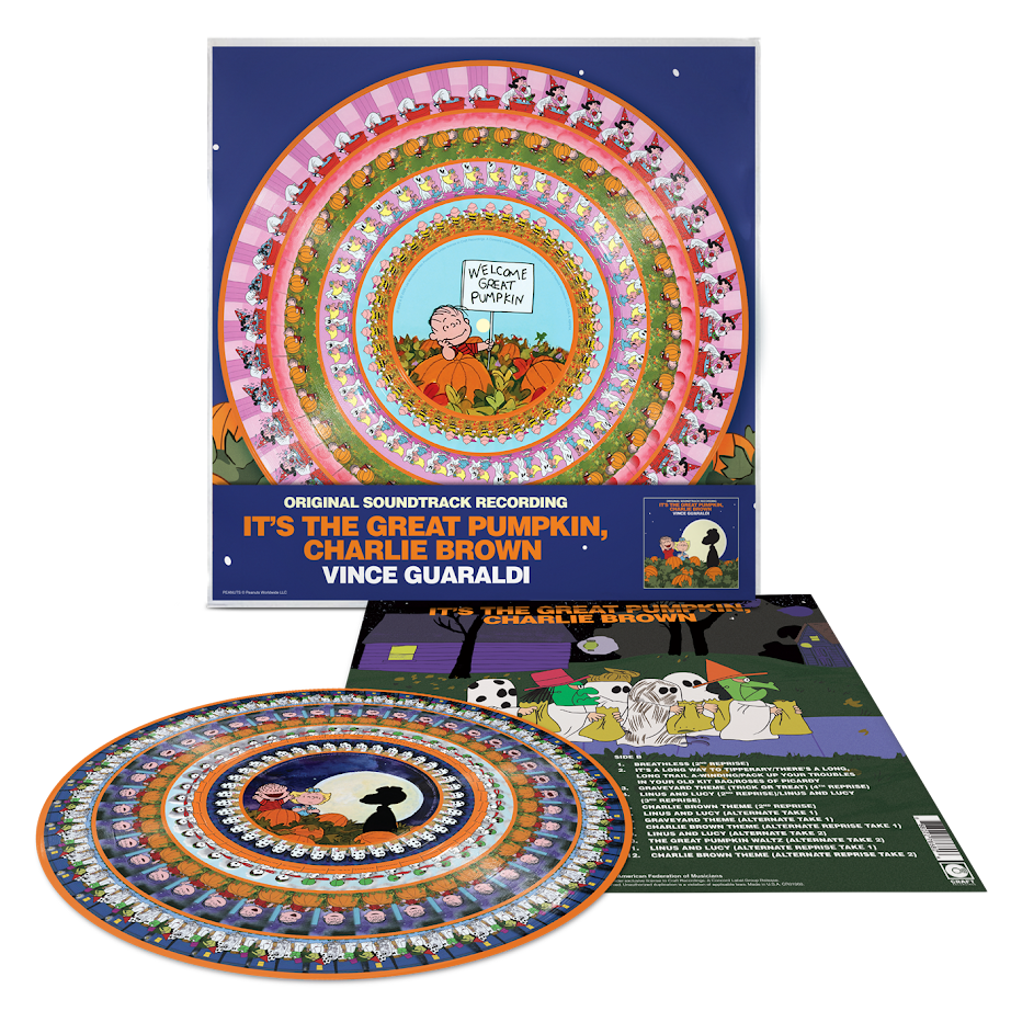 [PRE-ORDER] Vince Guaraldi - It's The Great Pumpkin, Charlie Brown (Original Soundtrack Recording) [Zoetrope Vinyl] [45 RPM] [Release Date: 08/07/2026]