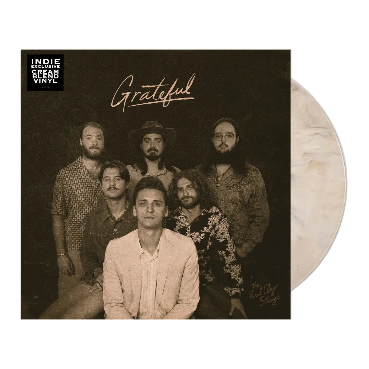 [DAMAGED] The Red Clay Strays - Grateful [Indie-Exclusive Cream Vinyl]