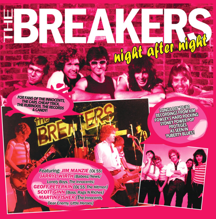 The Breakers - Night After Night [Hot Pink Vinyl]
