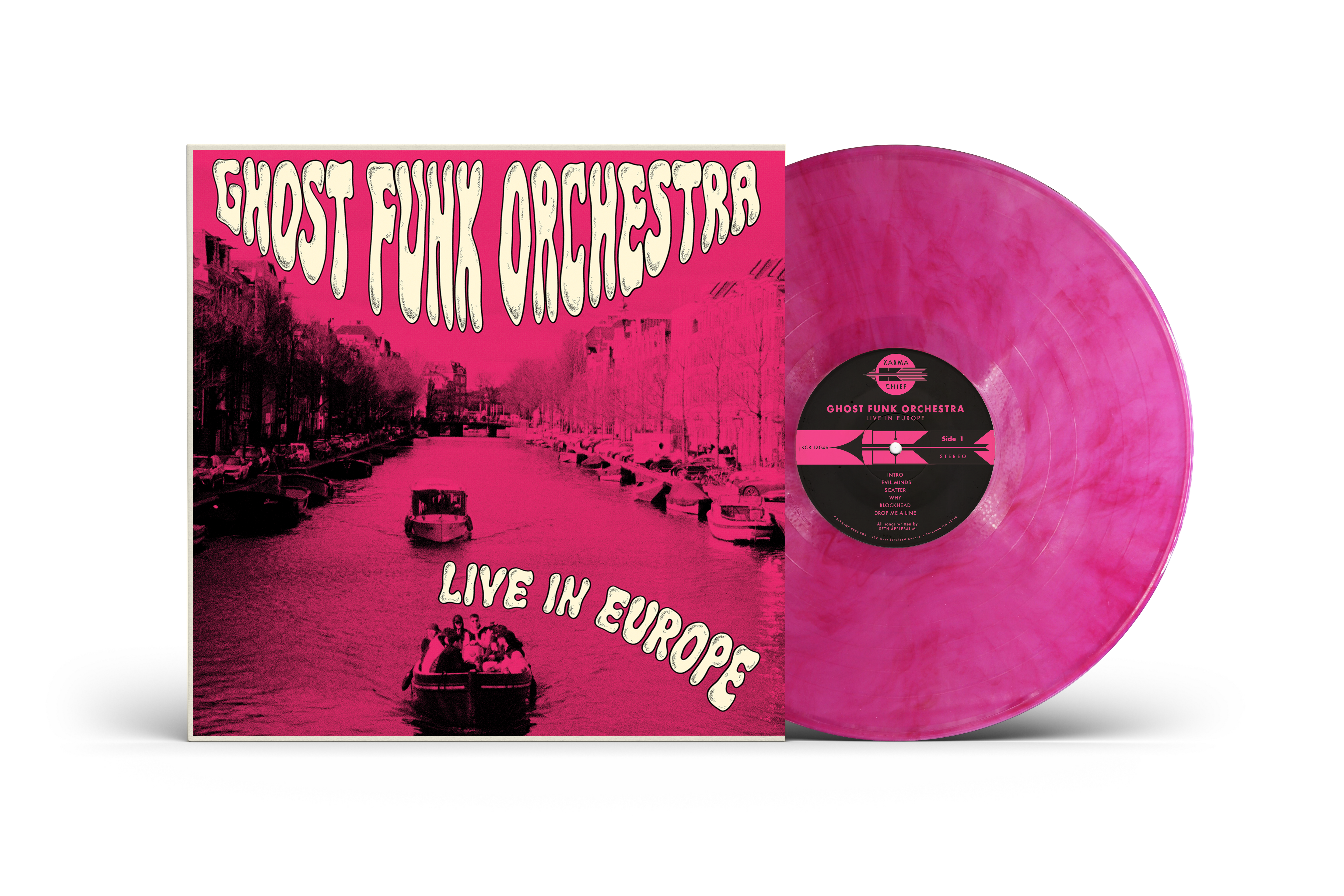 Ghost Funk Orchestra - Live In Europe [Fuchsia Swirl Vinyl]