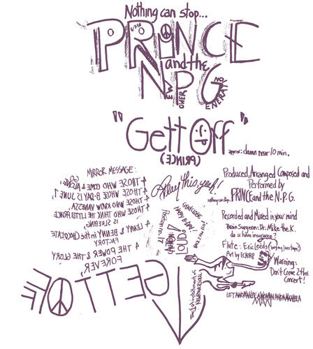 Prince - Gett Off! (One-Sided) [12" Single] [DAMAGED]
