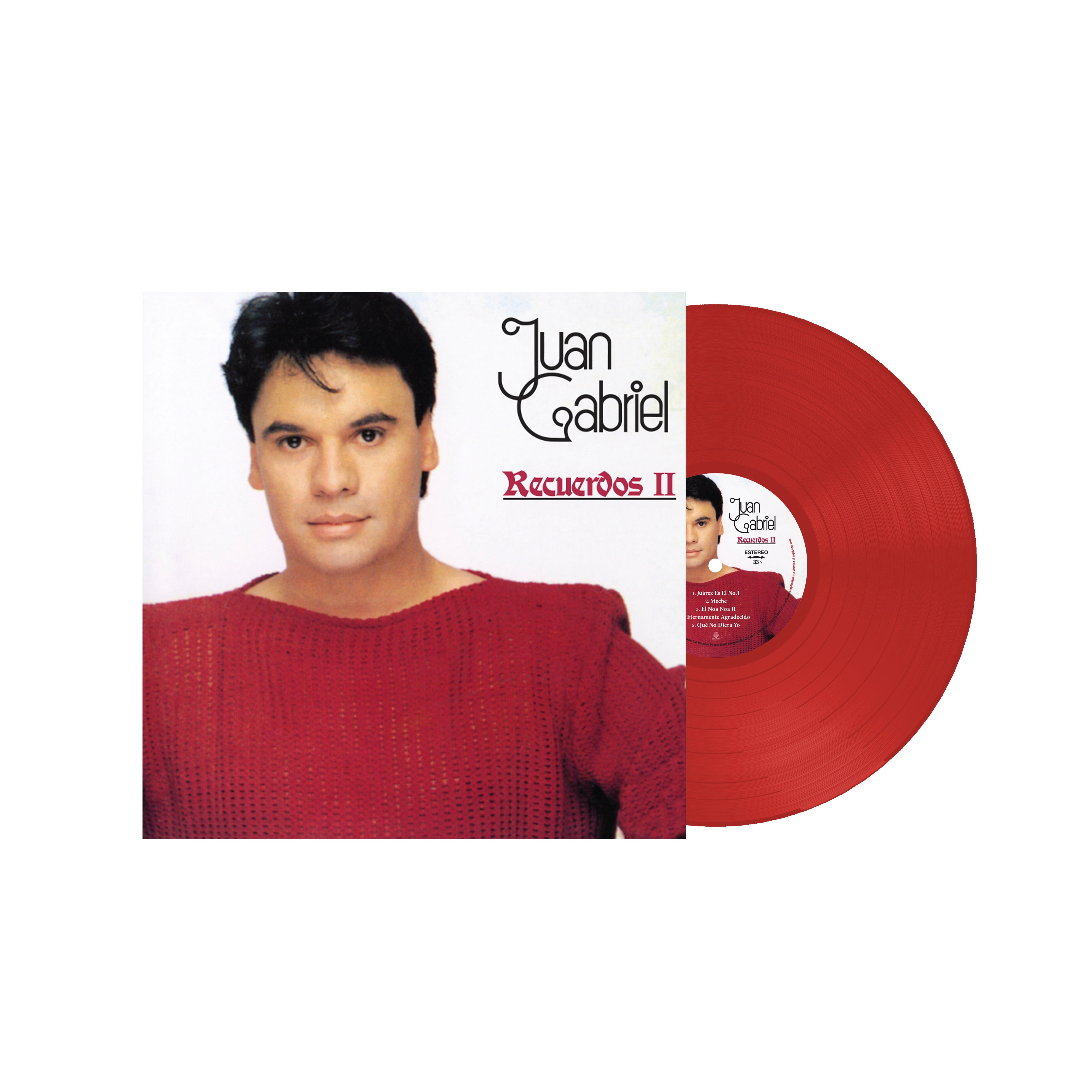 Juan Gabriel - Recuerdos II [Red Vinyl]