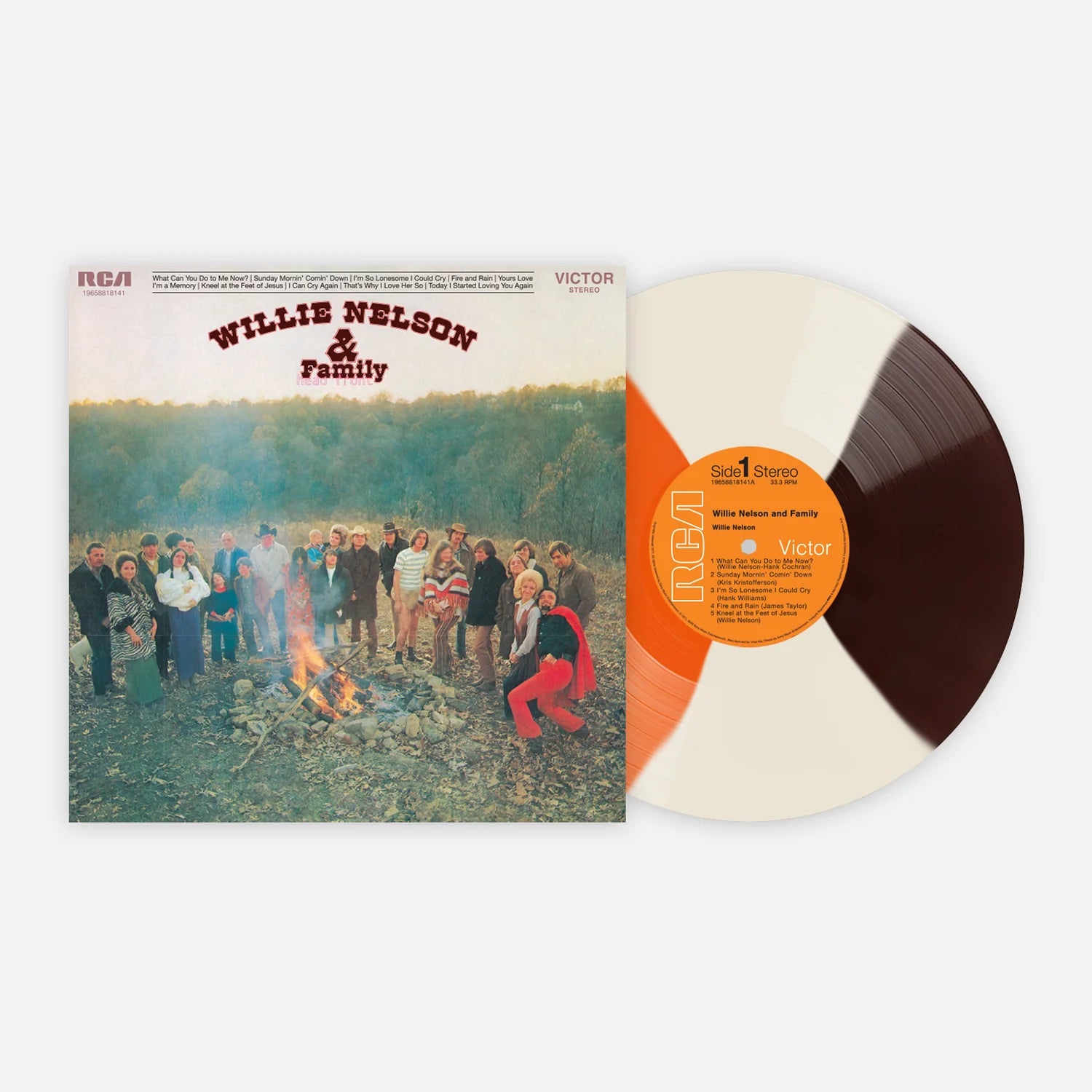 Willie Nelson - Willie Nelson & Family [Campfire Quad Colored Vinyl]