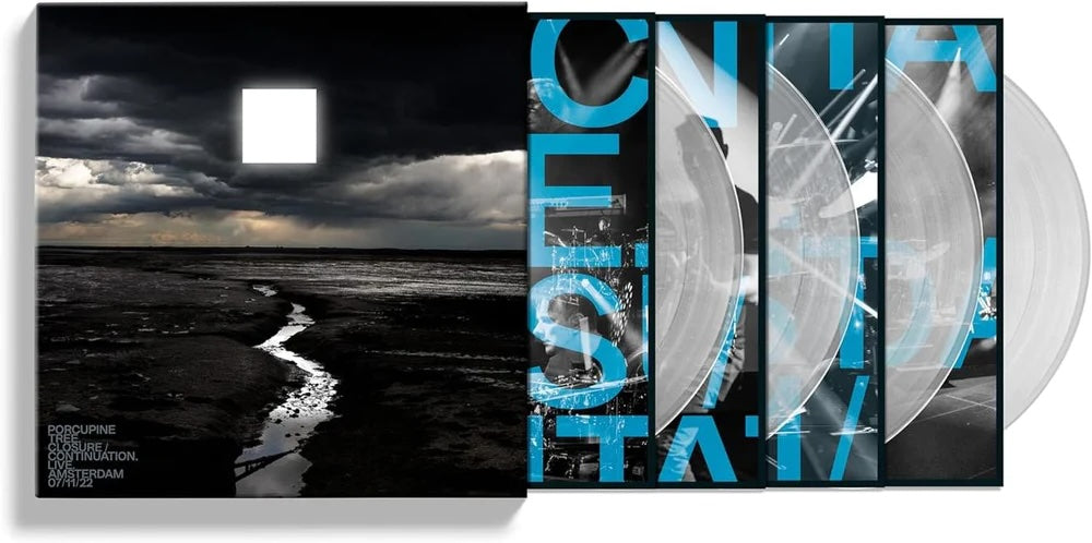 Porcupine Tree - Closure / Continuation. Live. Amsterdam 7/11/22 [4-lp Deluxe Box Set - Clear Vinyl]