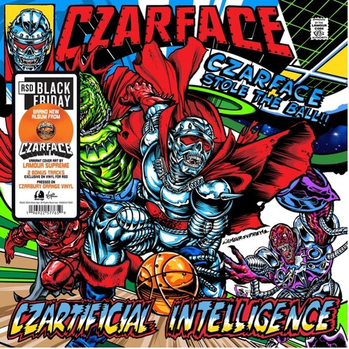 Czarface - Czartificial Intelligence (Stole The Ball Edition) [Orange Vinyl]