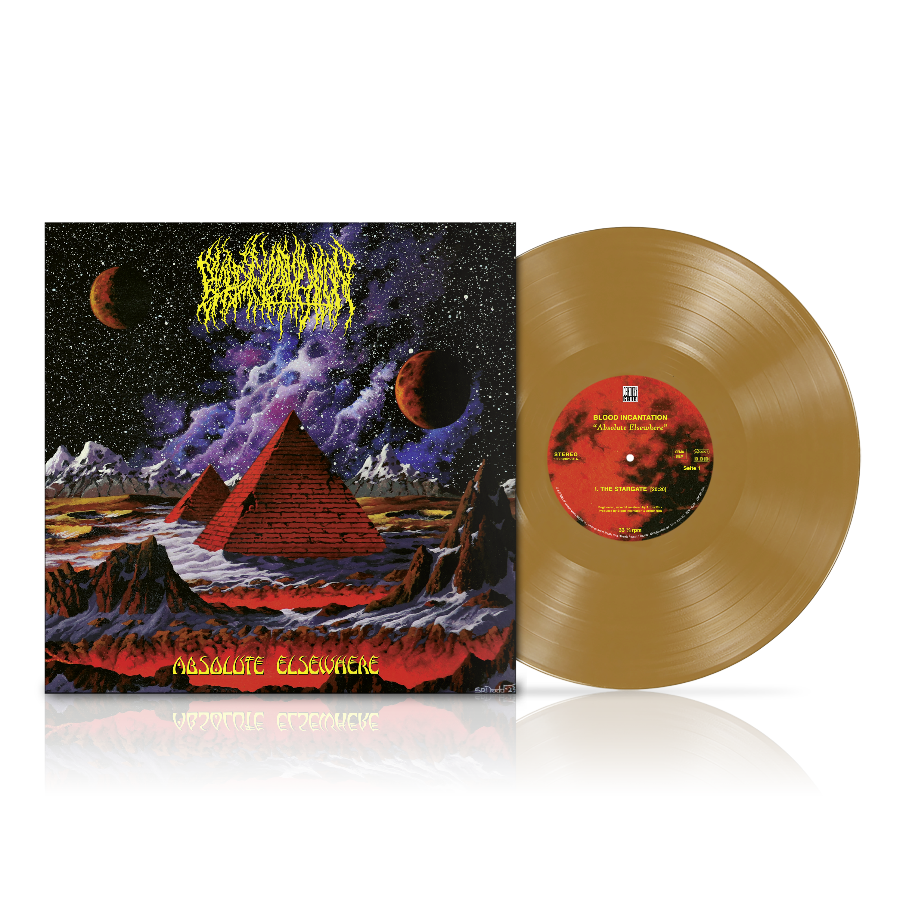 Blood Incantation - Absolute Elsewhere [Indie-Exclusive Gold Vinyl]