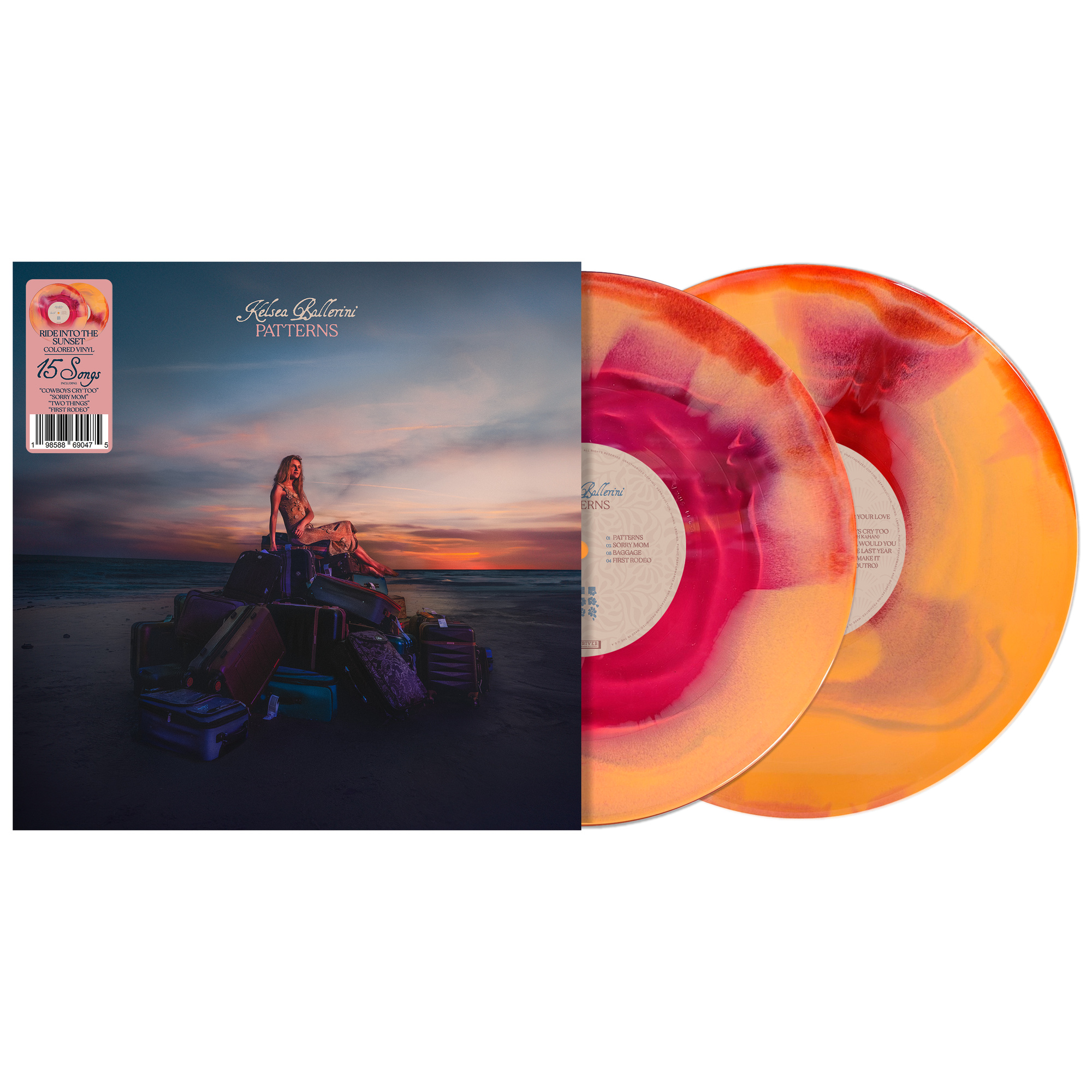 Kelsea Ballerini - Patterns [Indie-Exclusive "Ride Into The Sunset" Colored Vinyl]