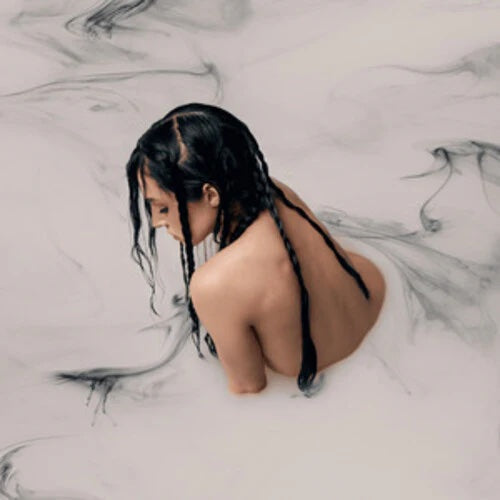 [DAMAGED] Poppy - Negative Spaces [Clear w/ Pink Marble Vinyl]