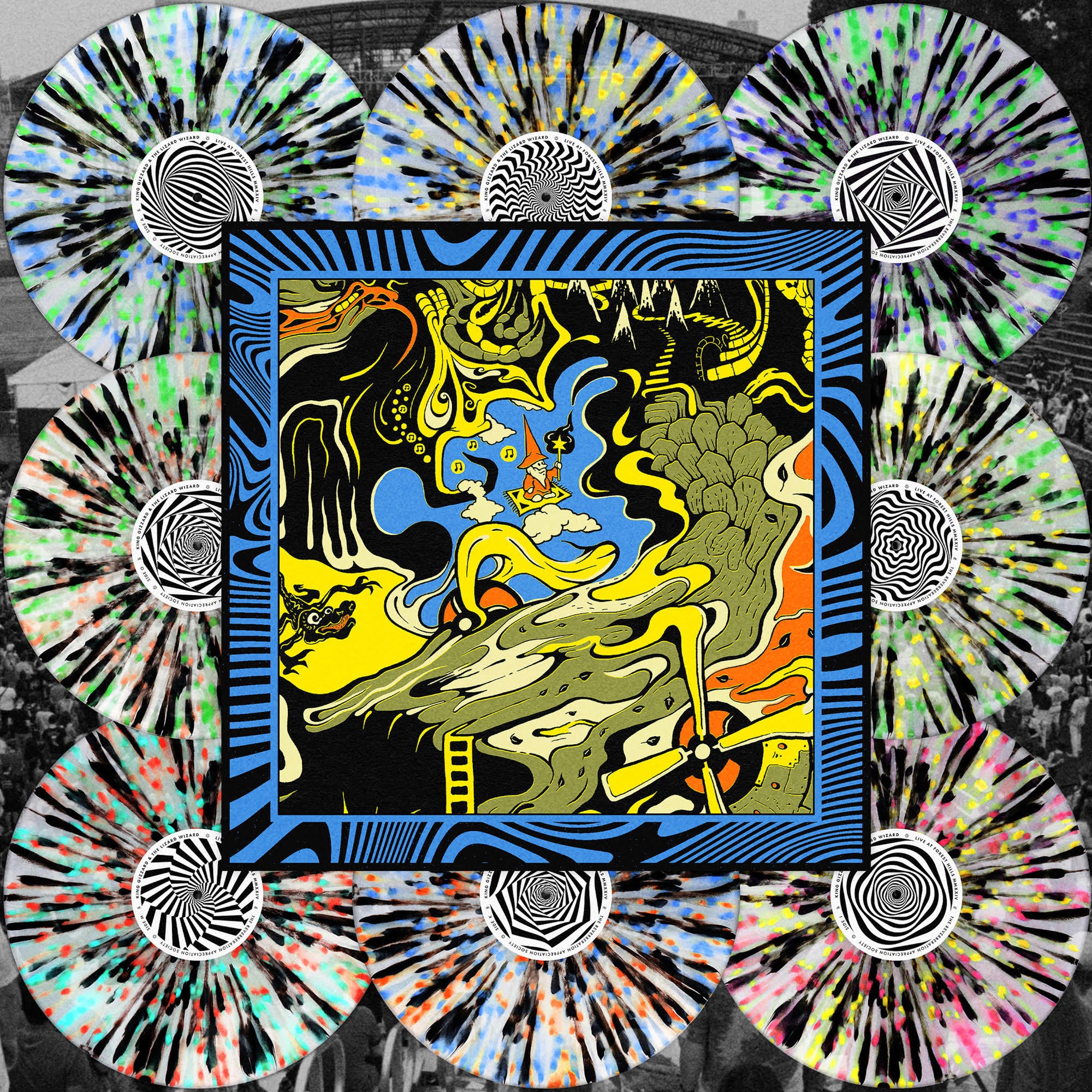 King Gizzard and the Lizard Wizard - Live At Forest Hills Stadium '24 [Splatter Vinyl Box Set]