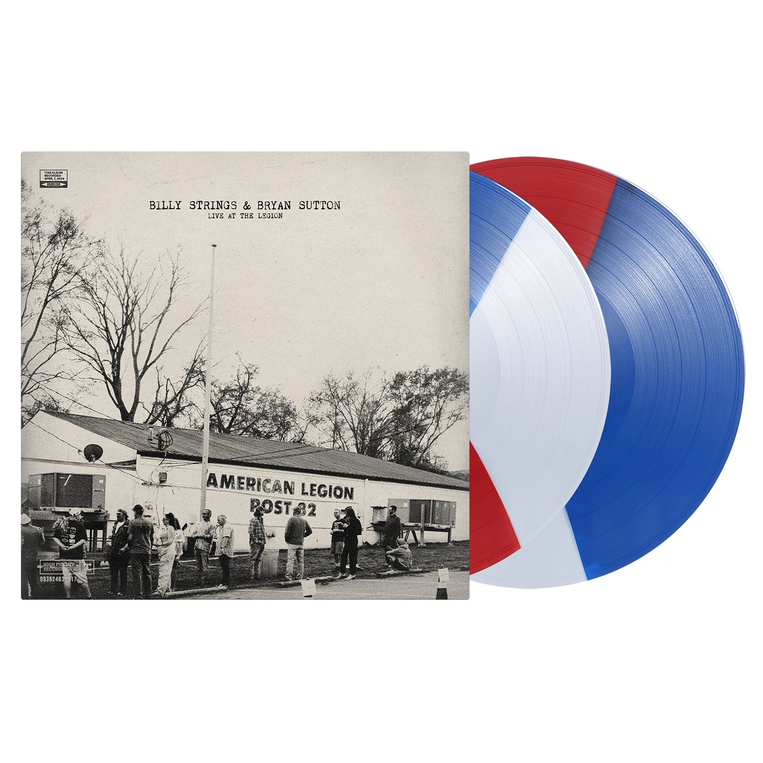 [PRE-ORDER] Billy Strings & Bryan Sutton - Live at the Legion [Indie Exclusive Tri-Color Vinyl] [Release Date: 08/01/2025]