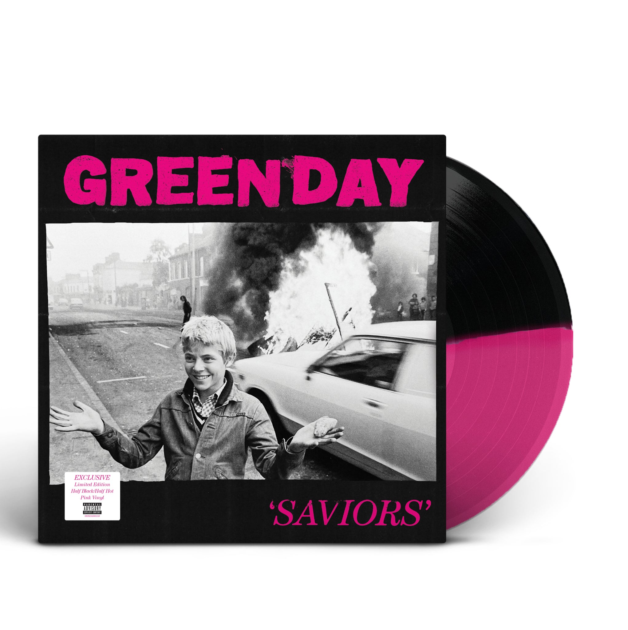 Green Day - Saviors [Indie-Exclusive Magenta & Black Vinyl]
