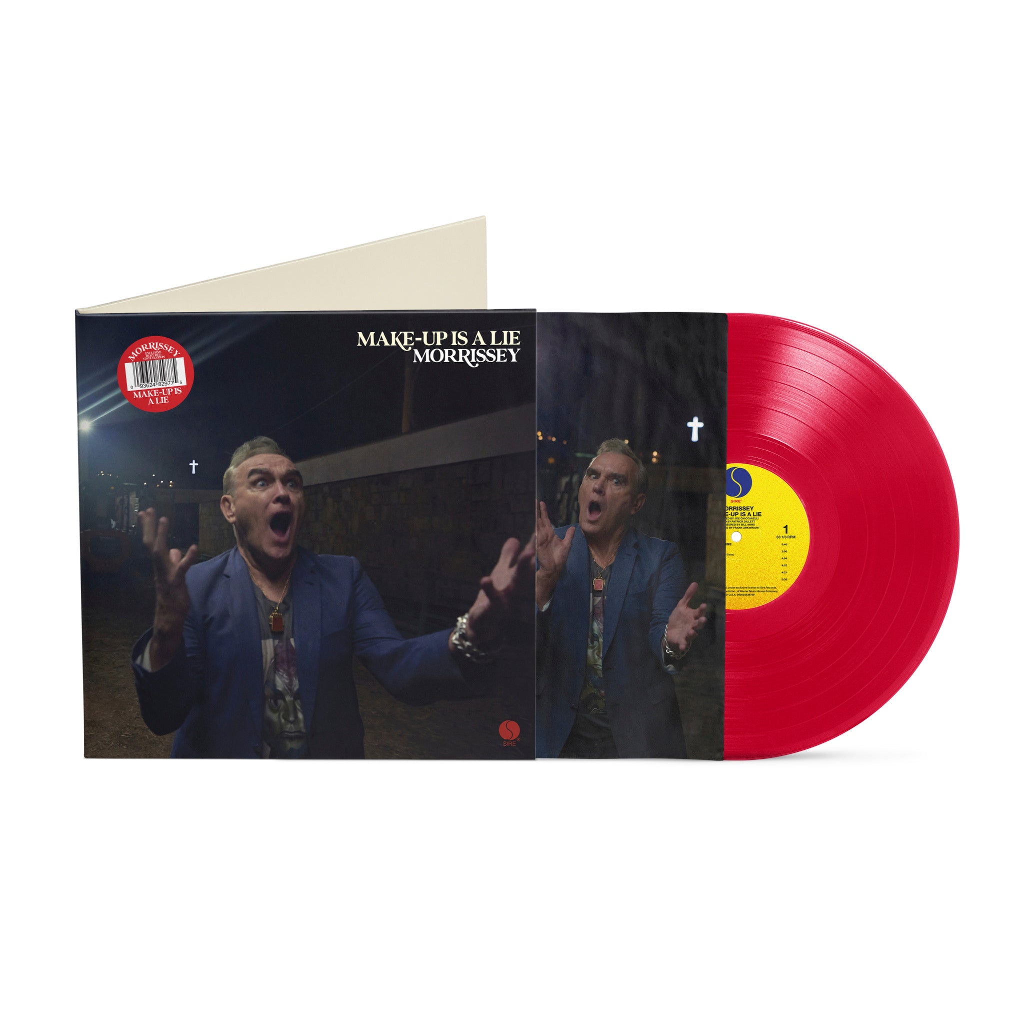 [PRE-ORDER] Morrissey - Make-Up Is A Lie [Indie-Exclusive Red Vinyl] [Release Date: 03/06/2026]