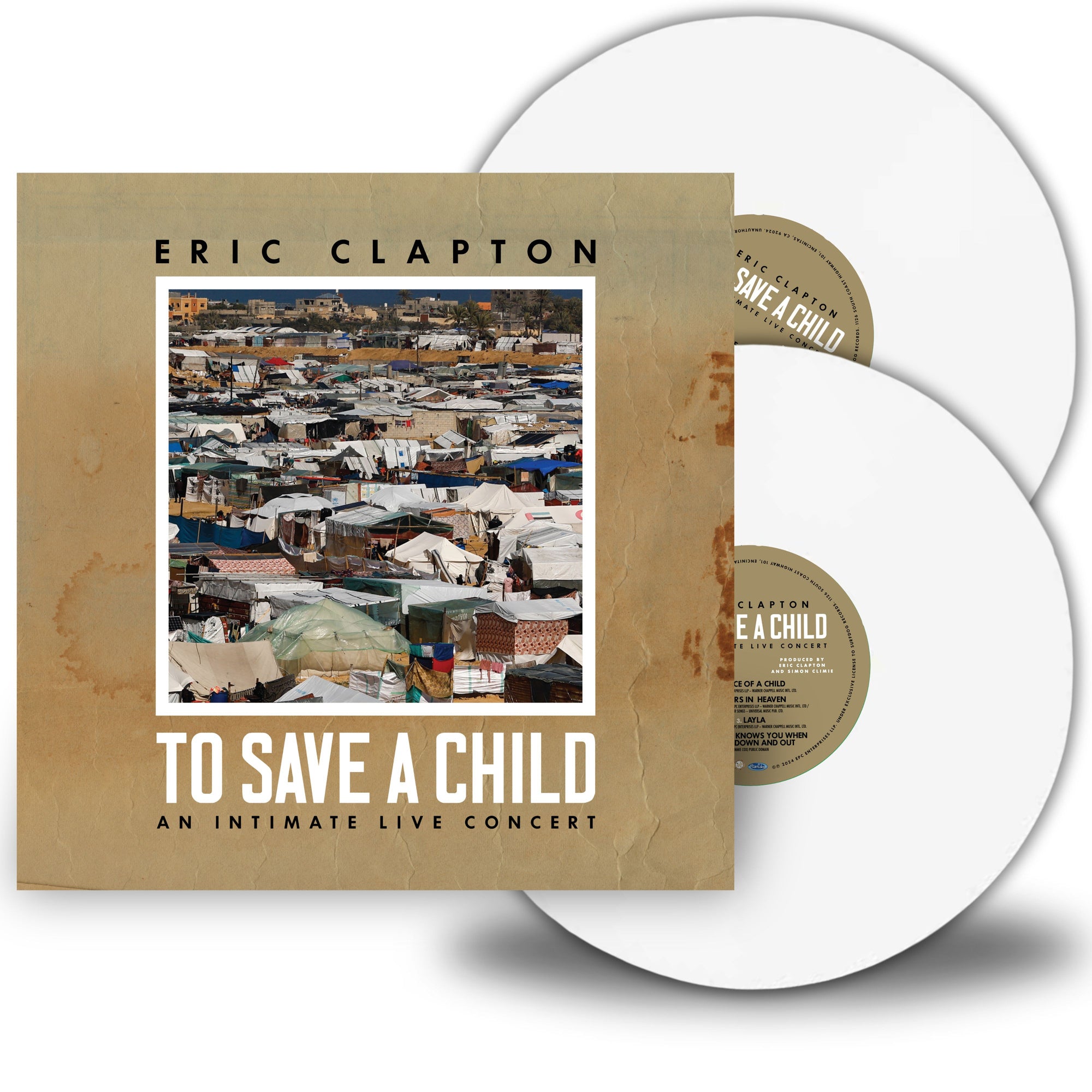 Eric Clapton - To Save A Child [White Vinyl]