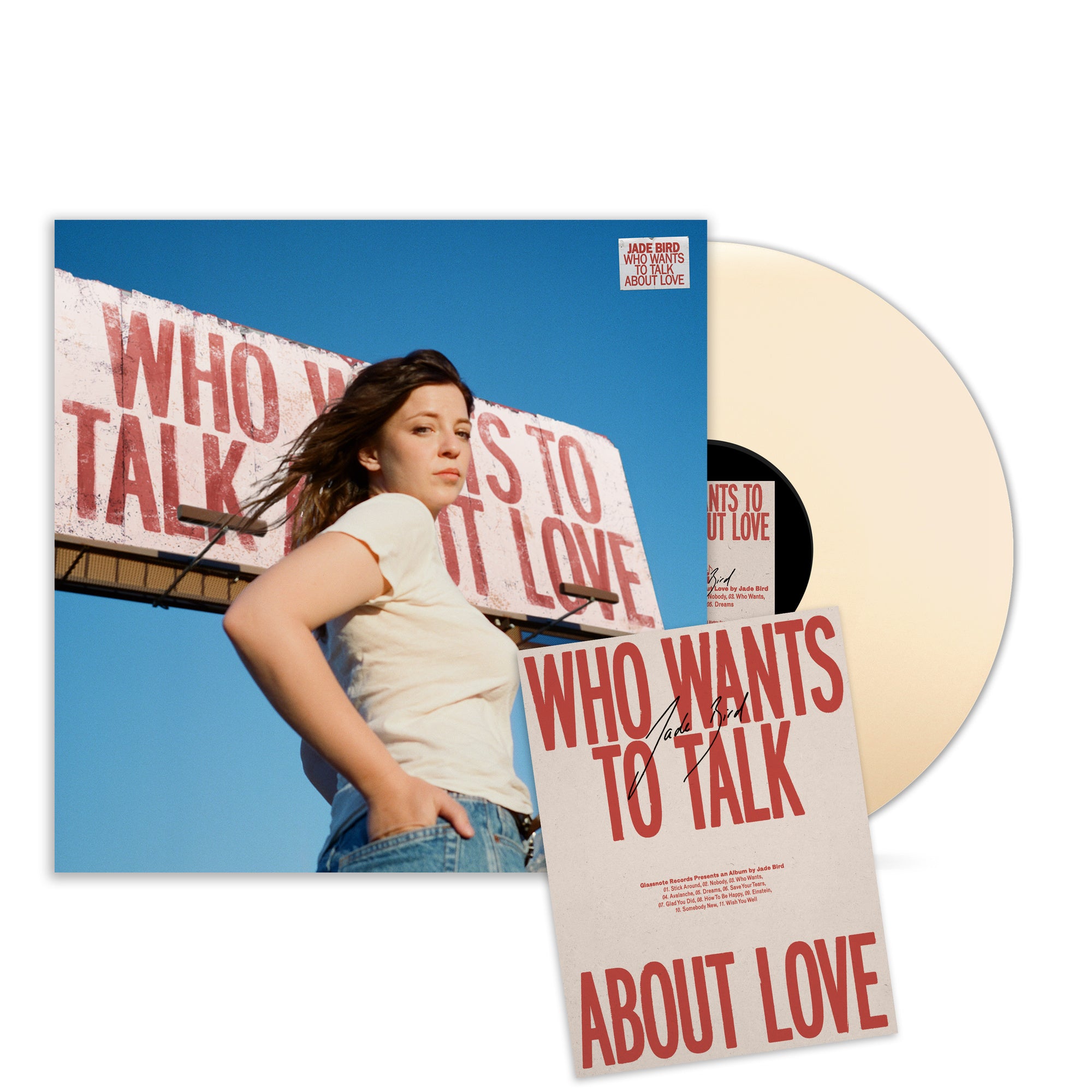 Jade Bird - Who Wants To Talk About Love [Indie-Exclusive Cream Vinyl w/ Signed Poster]