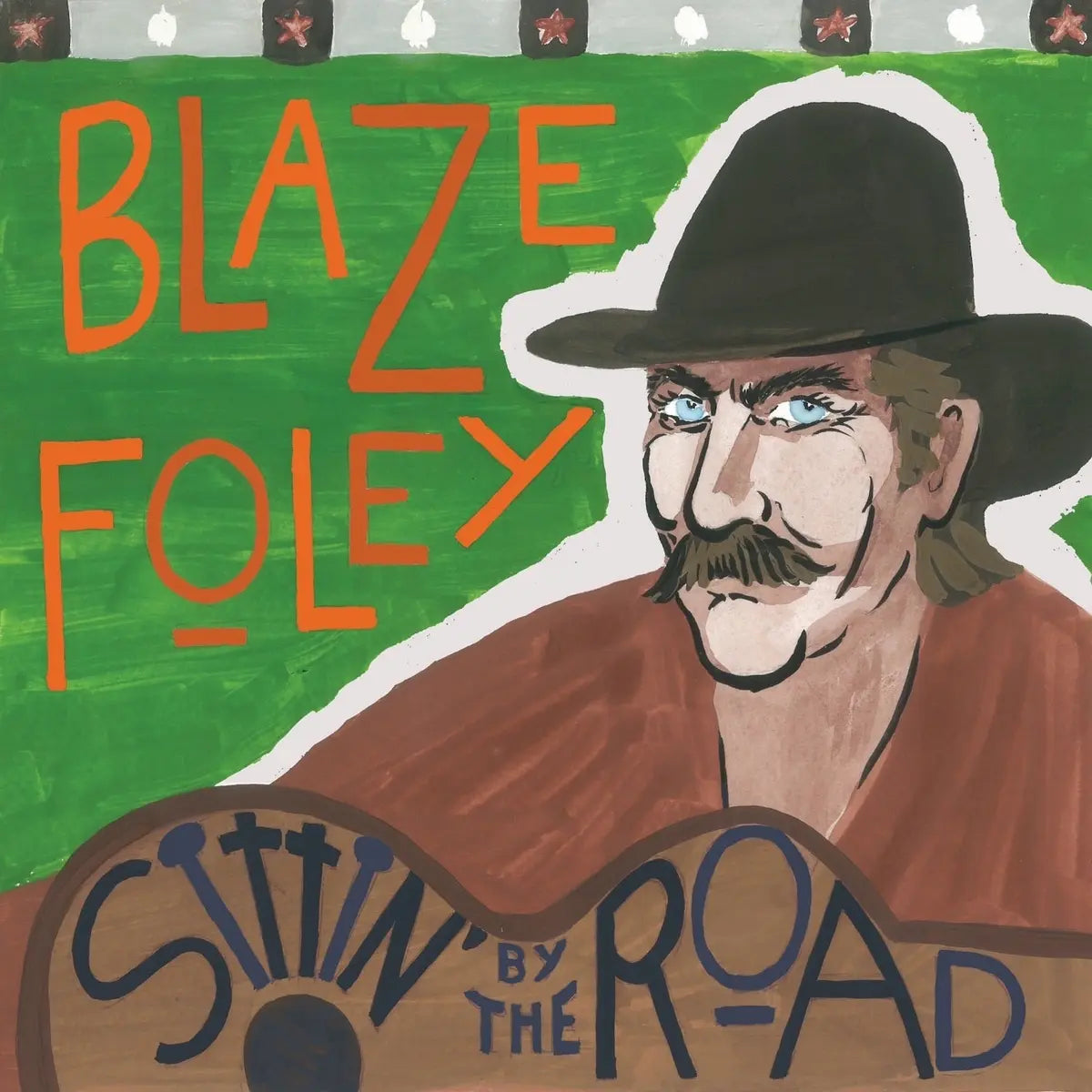 [PRE-ORDER] Blaze Foley - Sittin' By The Road [Midnight Blue Splatter Vinyl] [Release Date: 11/07/2025]
