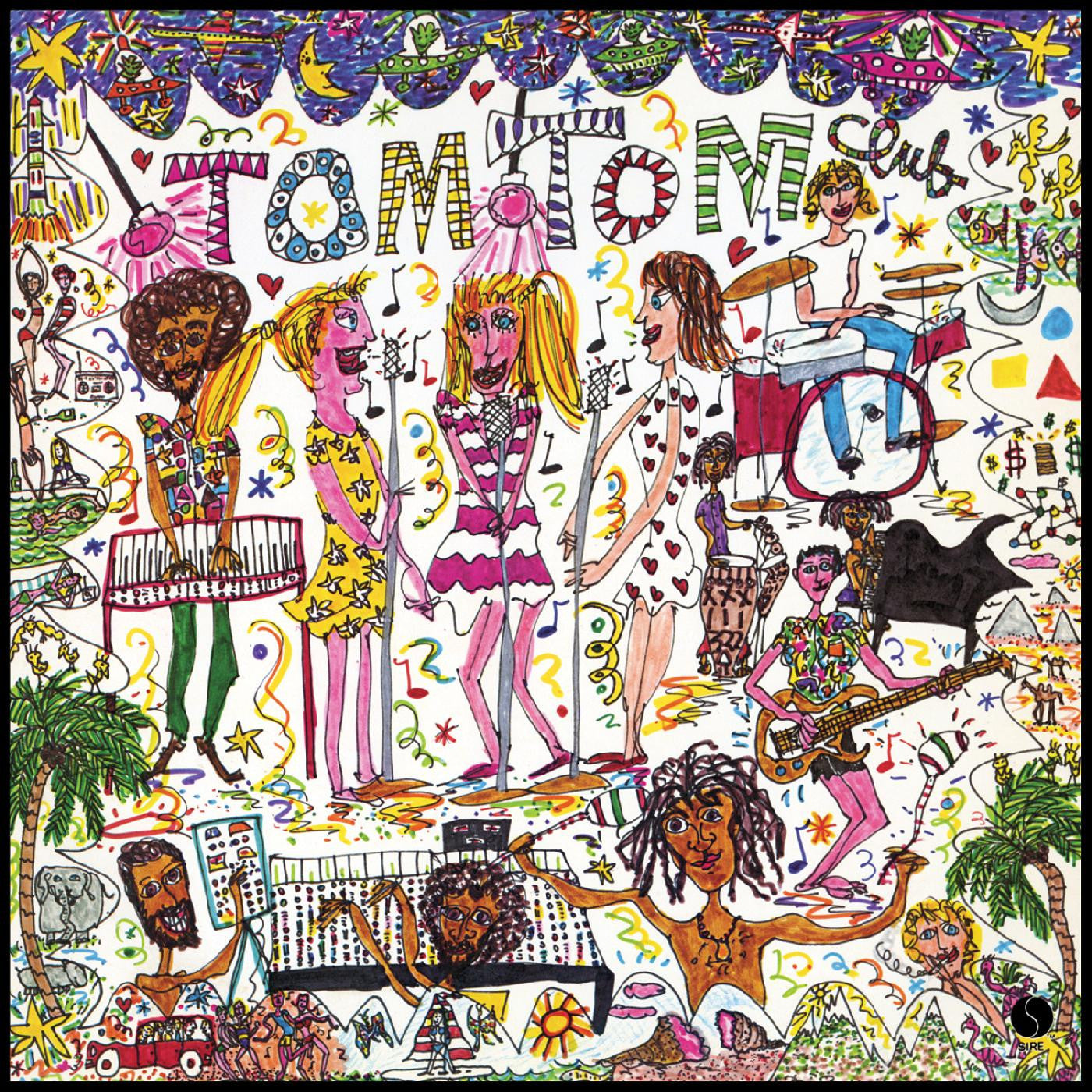[PRE-ORDER] Tom Tom Club - Tom Tom Club [Clear with Pink, White & Green Splatter Vinyl] [Release Date: 04/03/2026]