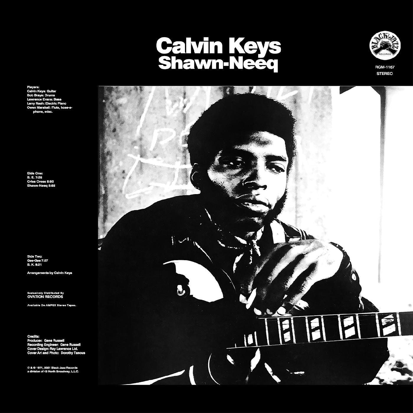 Calvin Keys - Shawn-Neeq [Blue w/ Black Swirl Vinyl]