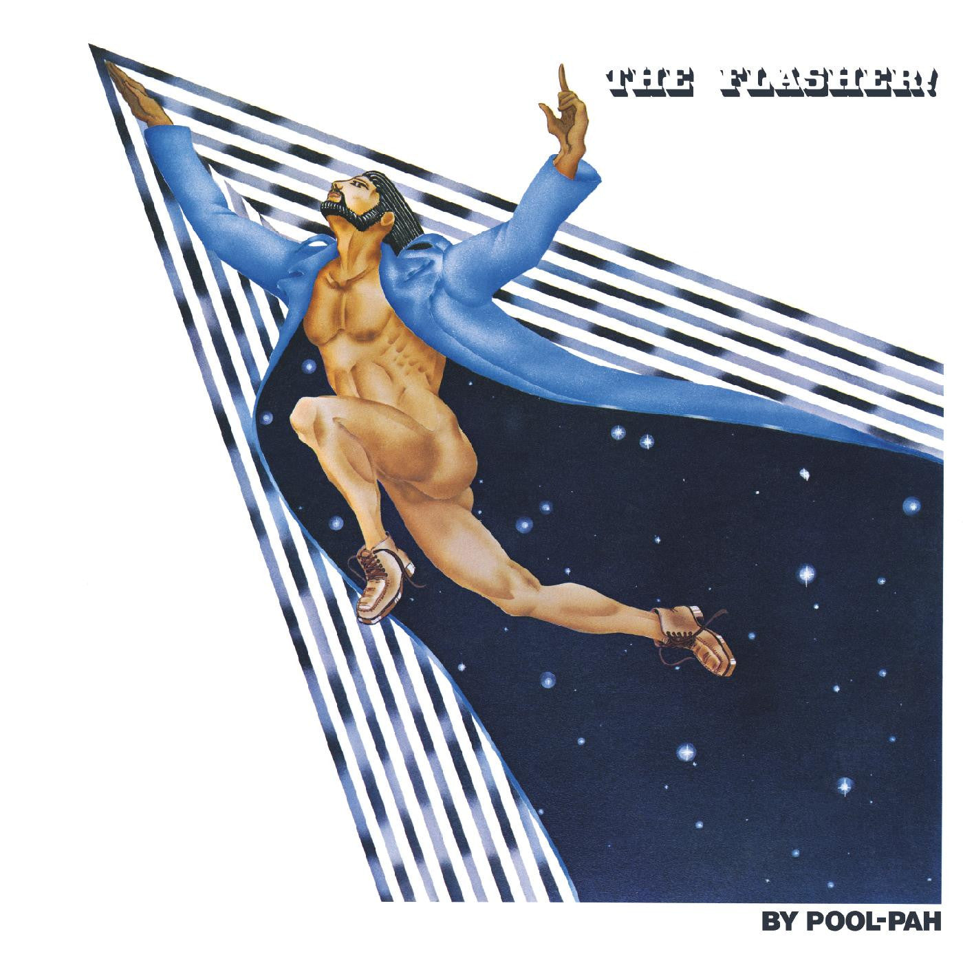 Pool-Pah - The Flasher [Black With White Swirl "Night Sky" Vinyl]