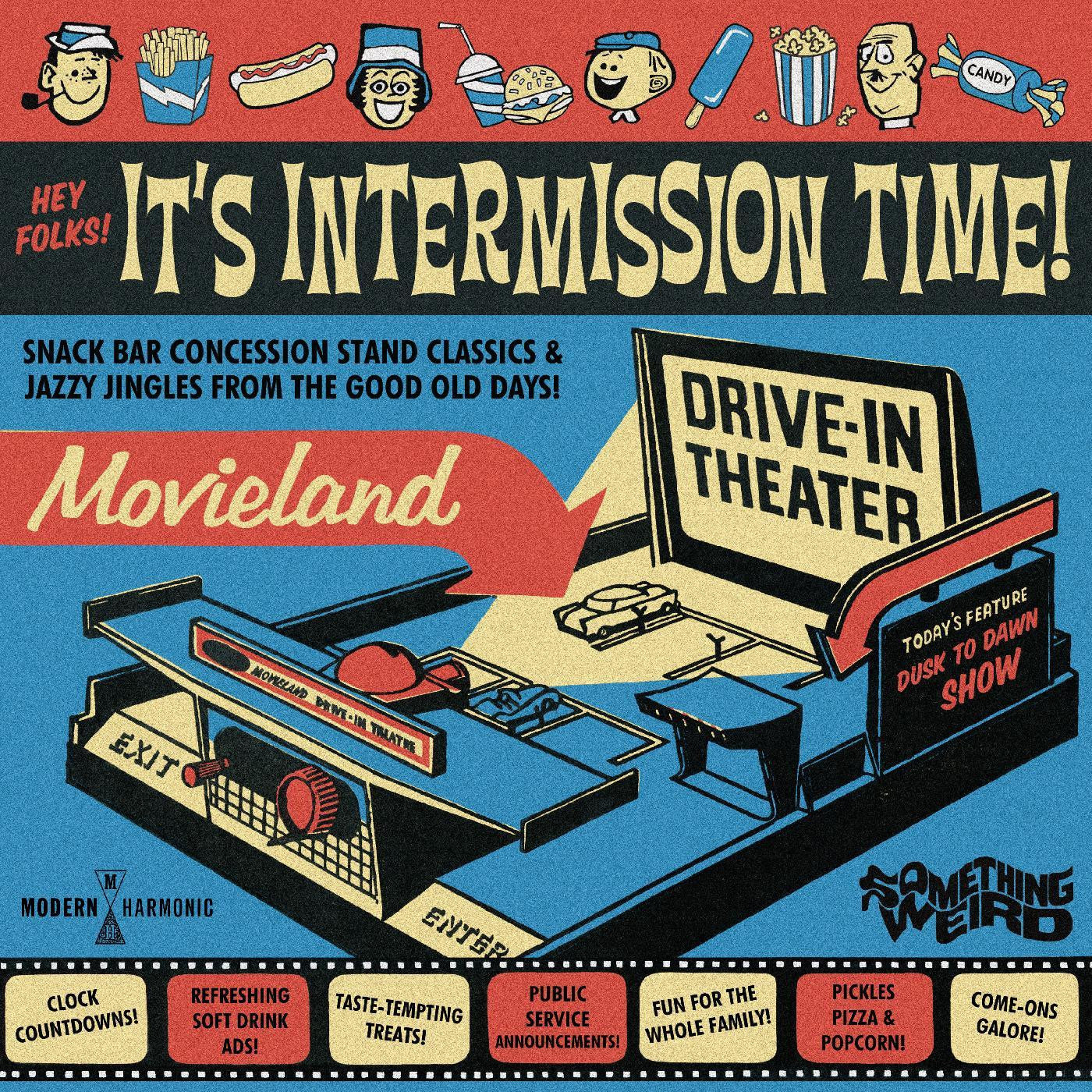 Something Weird - Hey Folks! It's Intermission Time! [Yellow Vinyl]