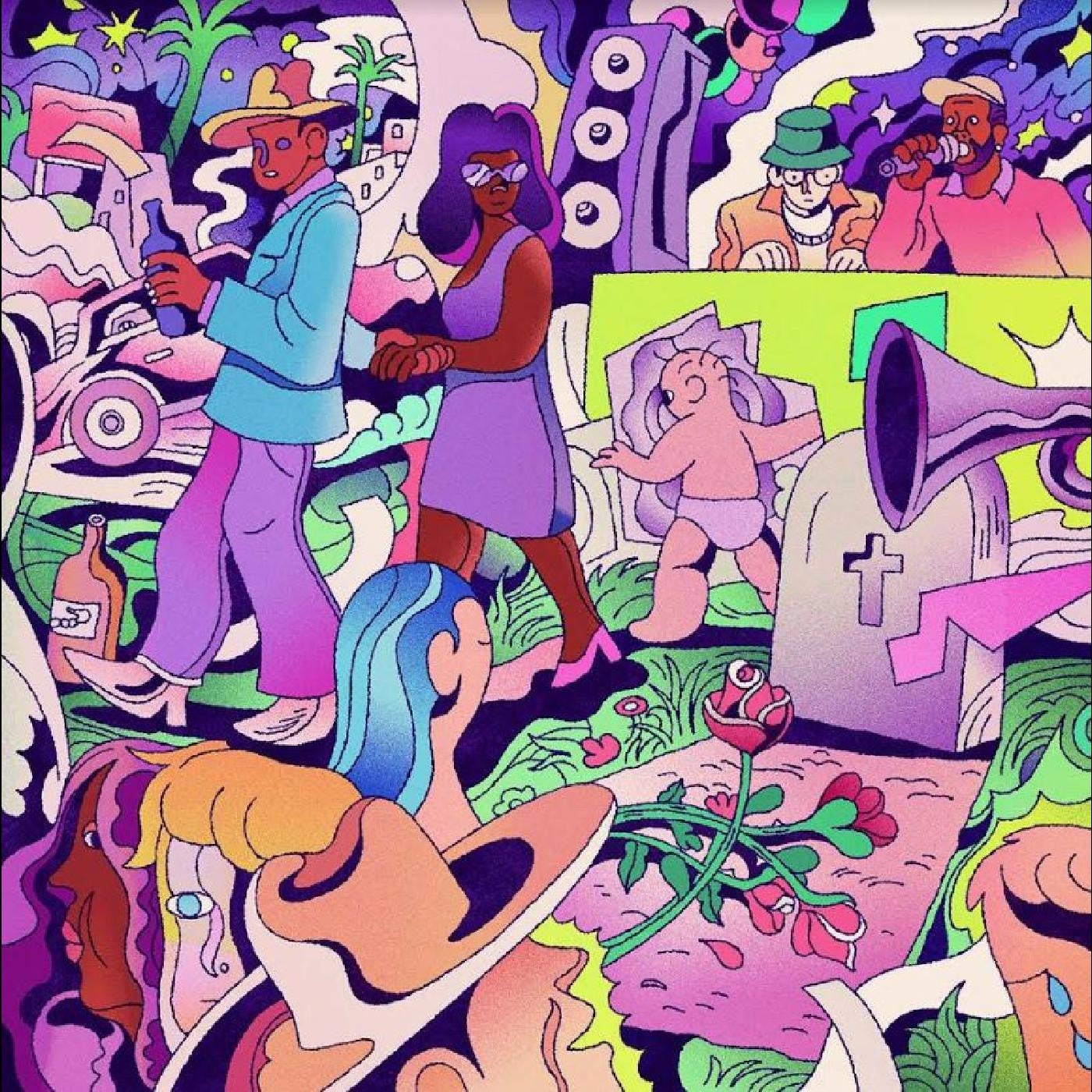 Fat Tony & Taydex - I Will Make a Baby in this Damn Economy [Purple Vinyl]
