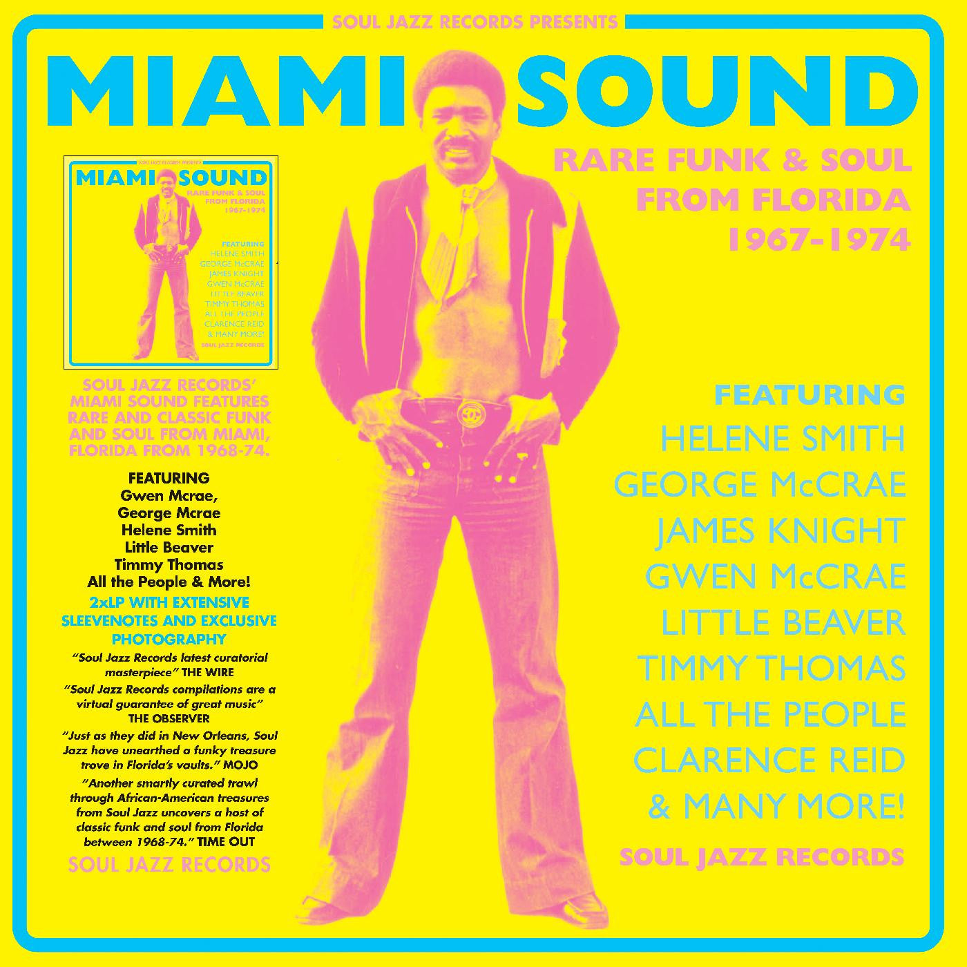 Various - Soul Jazz Records presents: Miami Sound Rare Funk & Soul From Miami, Florida 1967-74 [Blue & Yellow Vinyl]