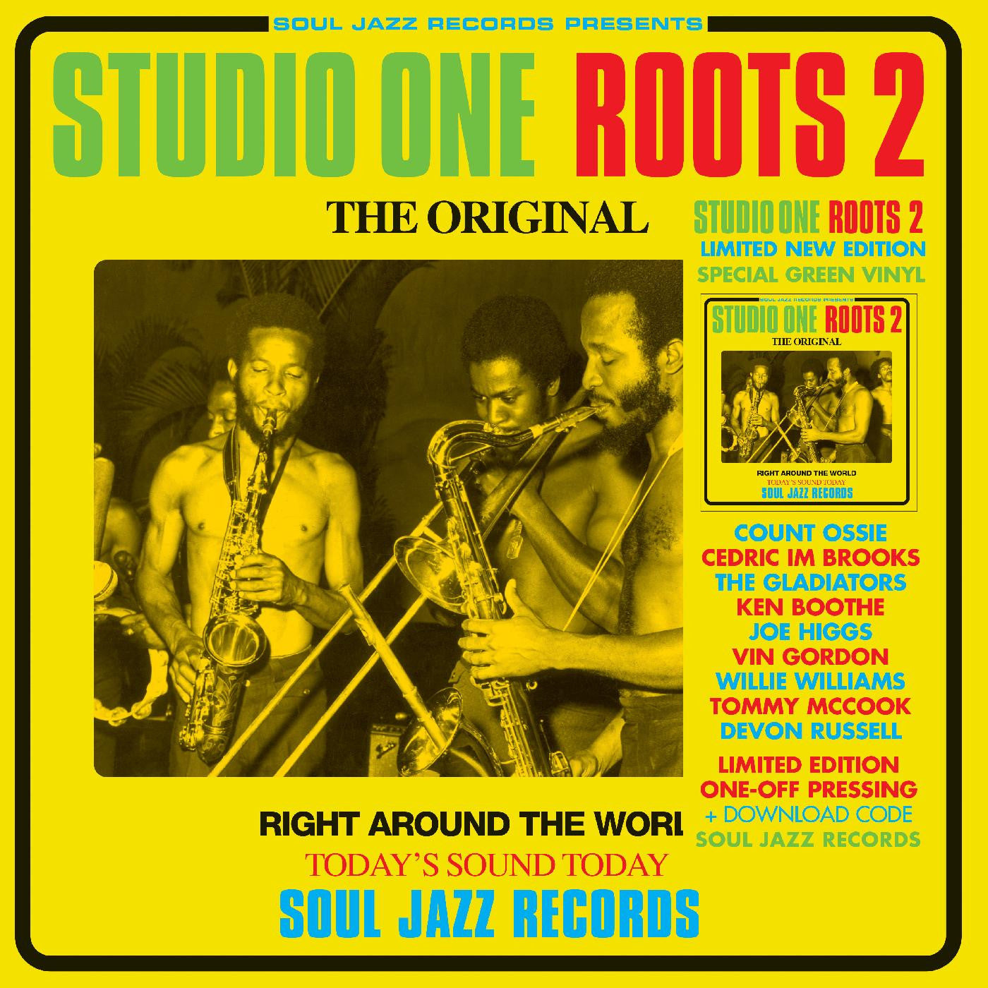 Various Artists - Soul Jazz Records Presents: Studio One Roots 2 [Green Vinyl]