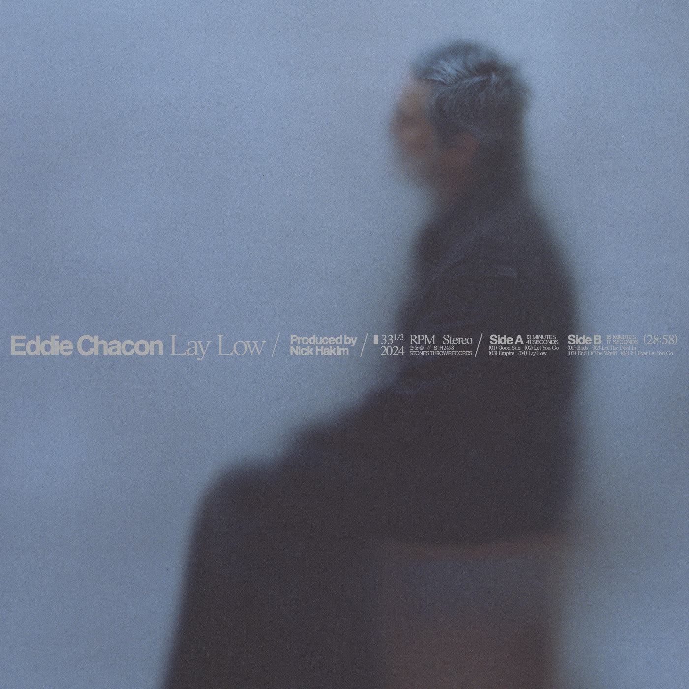Eddie Chacon - Lay Low [Indie-Exclusive Blue Smoke Vinyl]