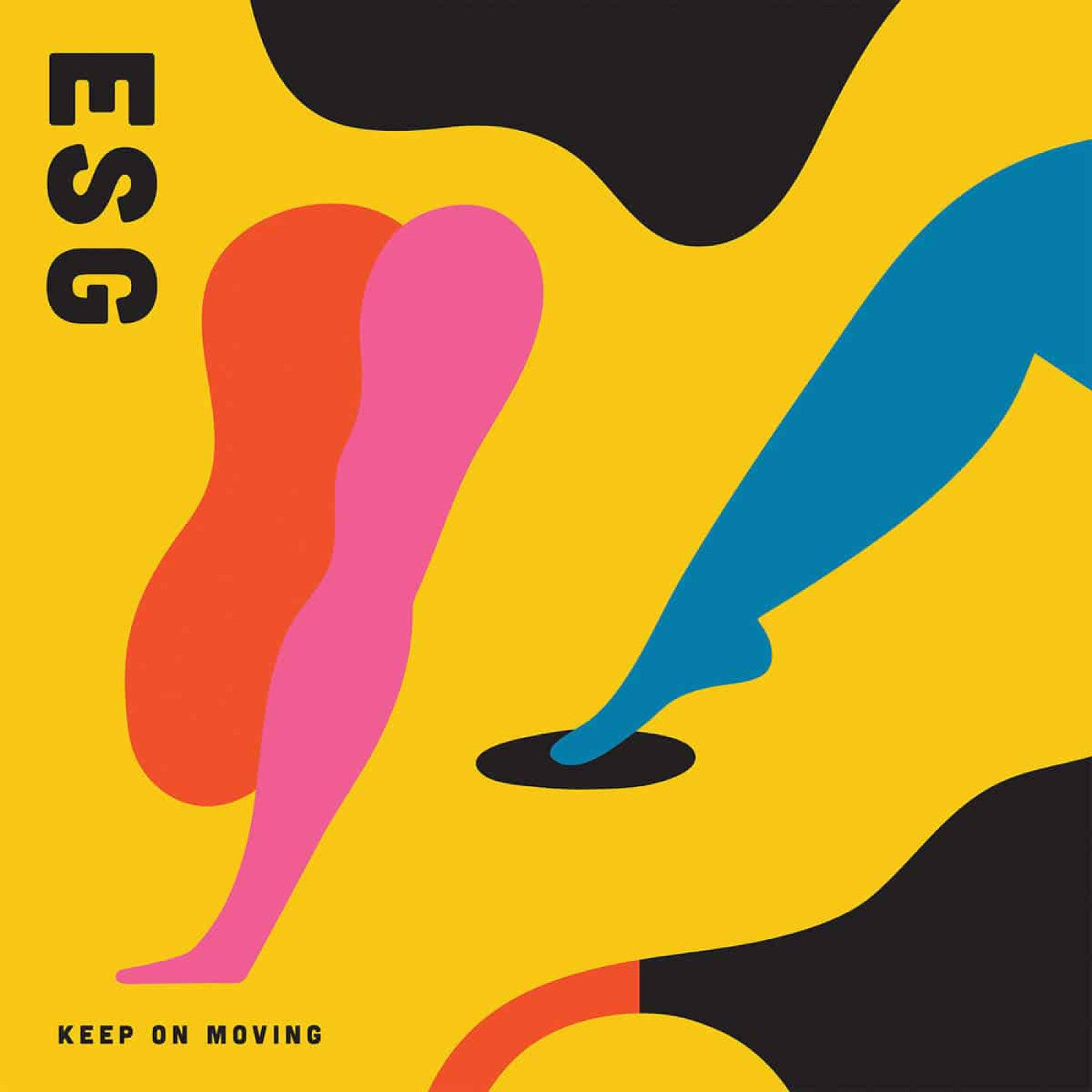 [DAMAGED] ESG - Keep On Moving [Indie-Exclusive Neon Orange Vinyl]