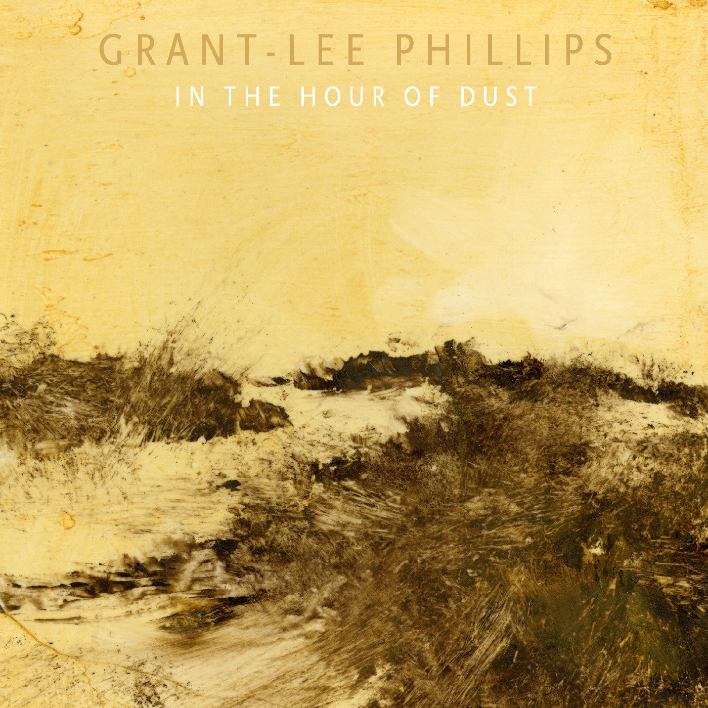 Grant-Lee Phillips - In the Hour of Dust [Signed Clear Golden Smoke Vinyl]