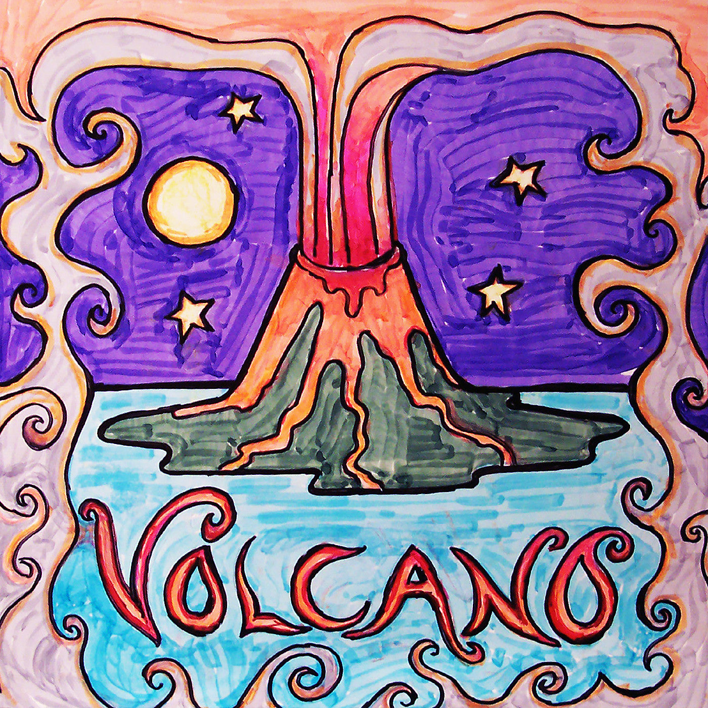 Volcano - Volcano [Volcanic Vinyl]