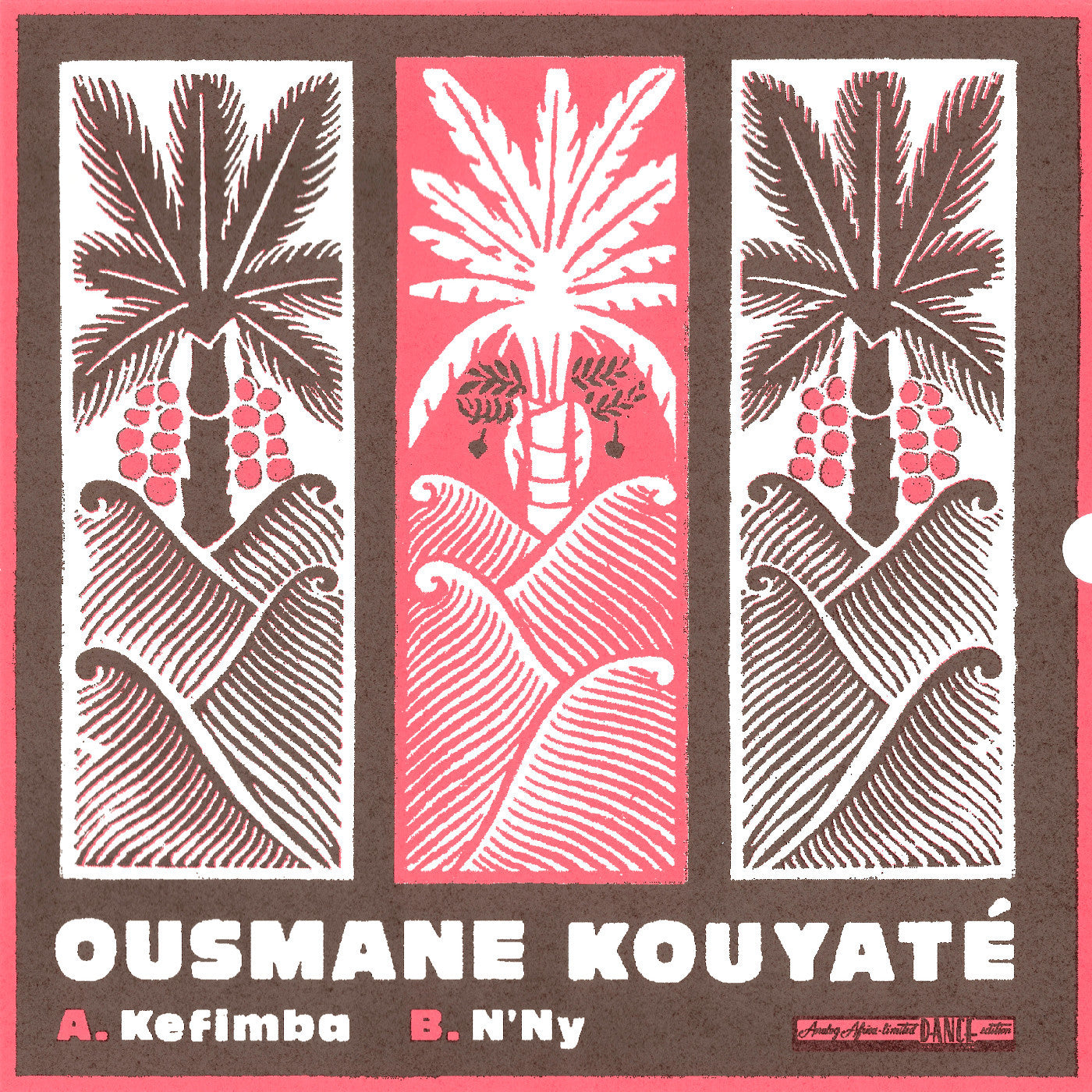 Ousmane Kouyate - Ousmane Kouyate [Silk-Screen Printed Cover] [Pink Vinyl]