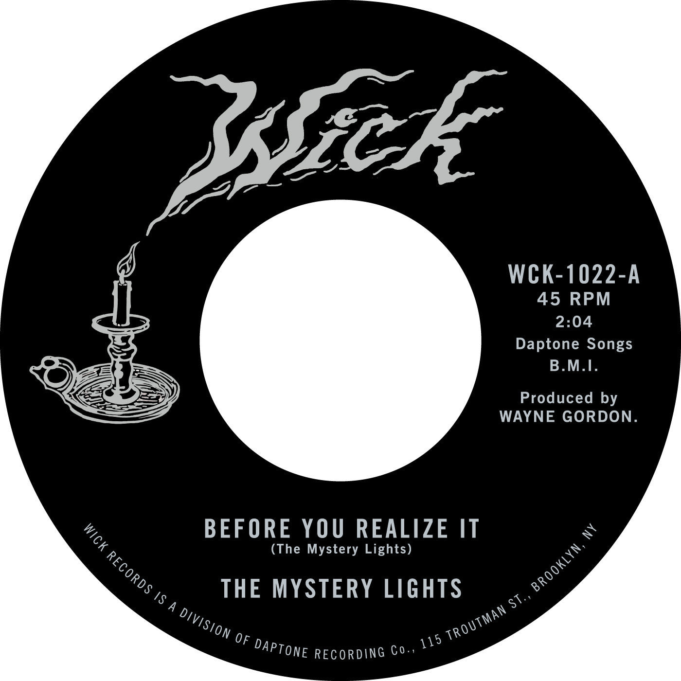 The Mystery Lights - Before You Realize It b/w Cerebral Crack [7"]