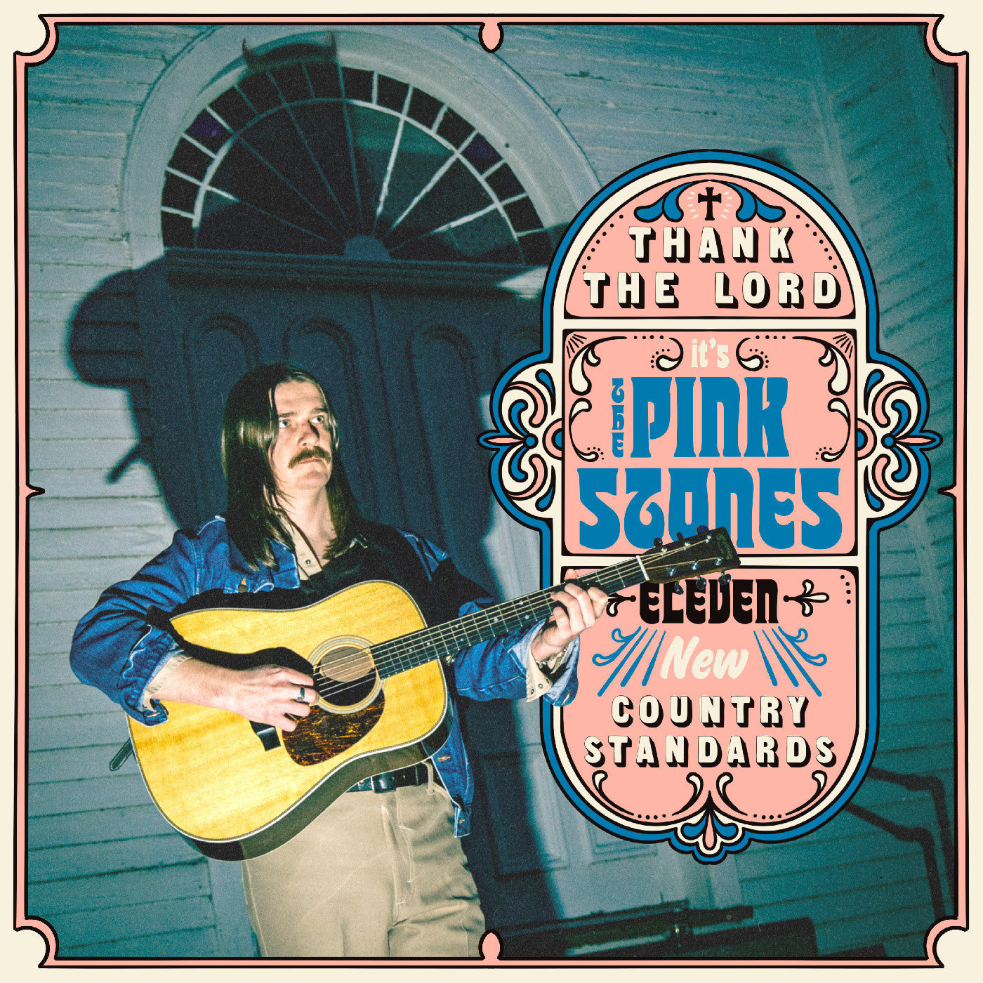 [PRE-ORDER] The Pink Stones - Thank the Lord... it's The Pink Stones [Blue Jeans Blue Vinyl] [Release Date: 09/19/2025]