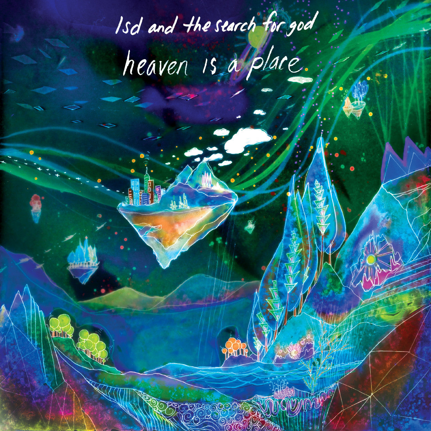 [PRE-ORDER] LSD and the Search for God - Heaven Is A Place [Blue Vinyl] [Release Date: 11/21/2025]