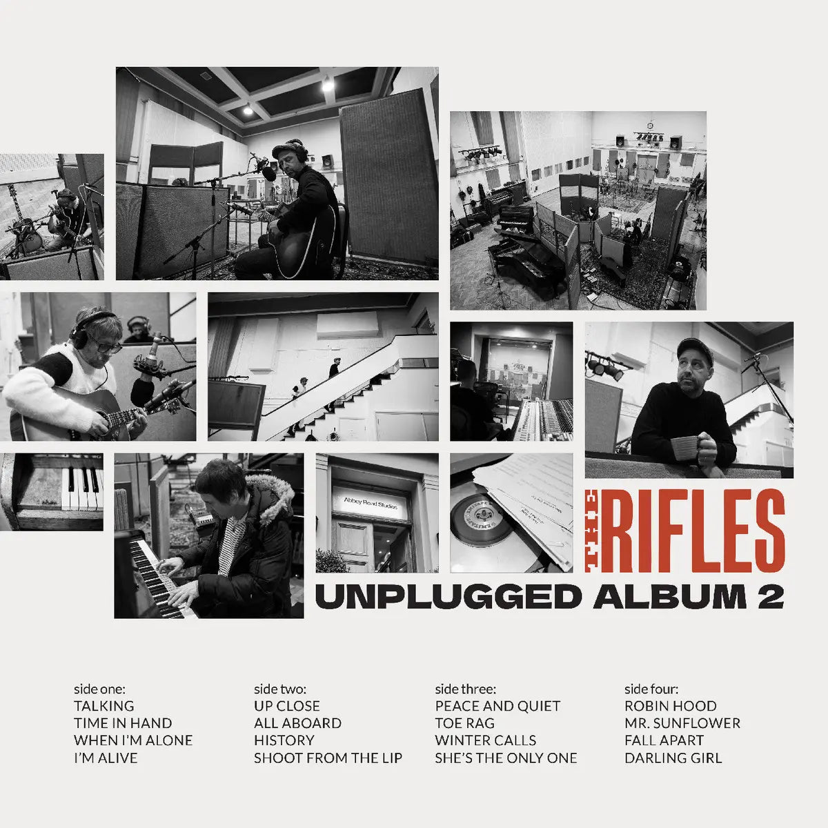[PRE-ORDER] The Rifles - Unplugged Album II [Natural Vinyl] [Release Date: 01/09/2026]