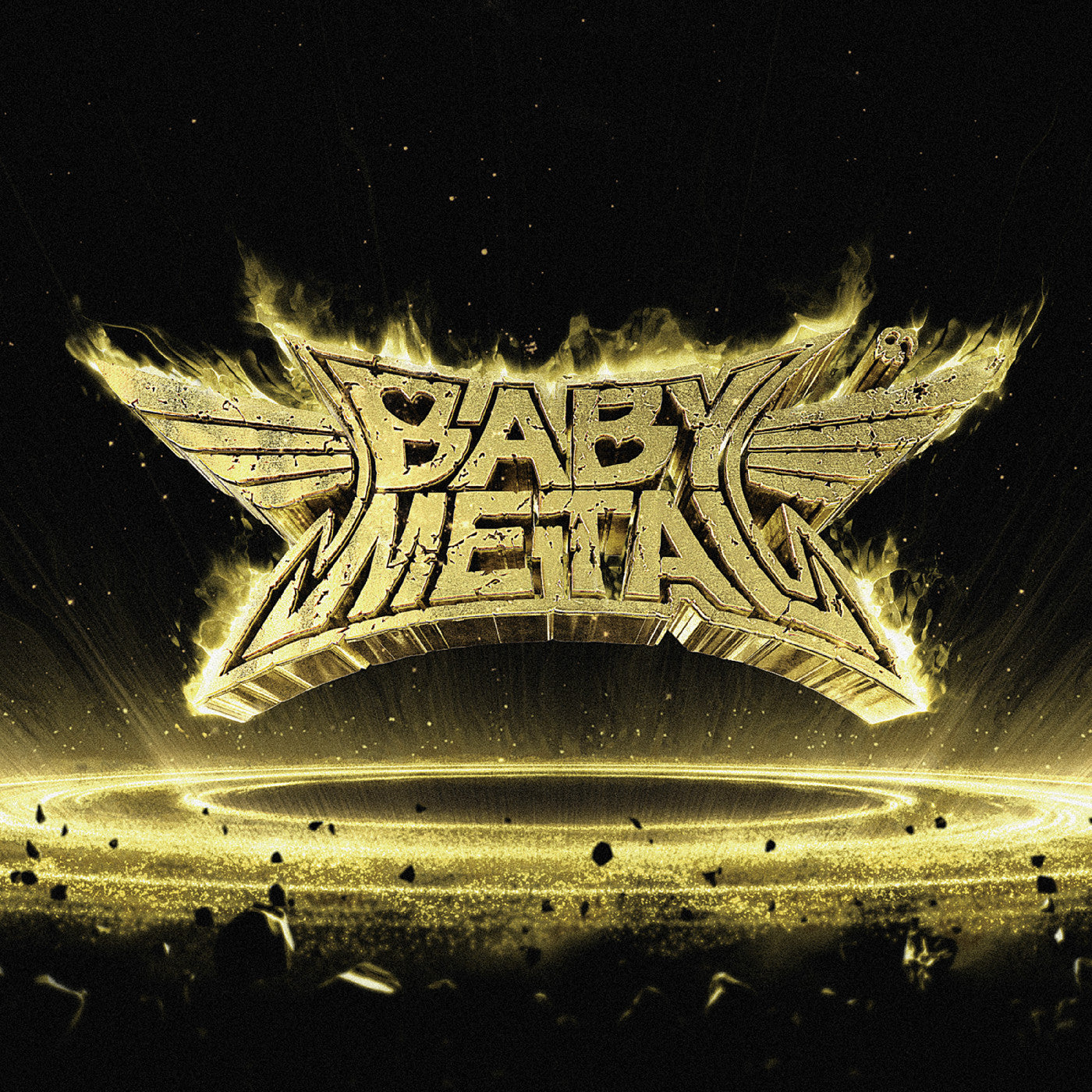 Babymetal - Metal Resistance [Gold & Black Splatter Vinyl]
