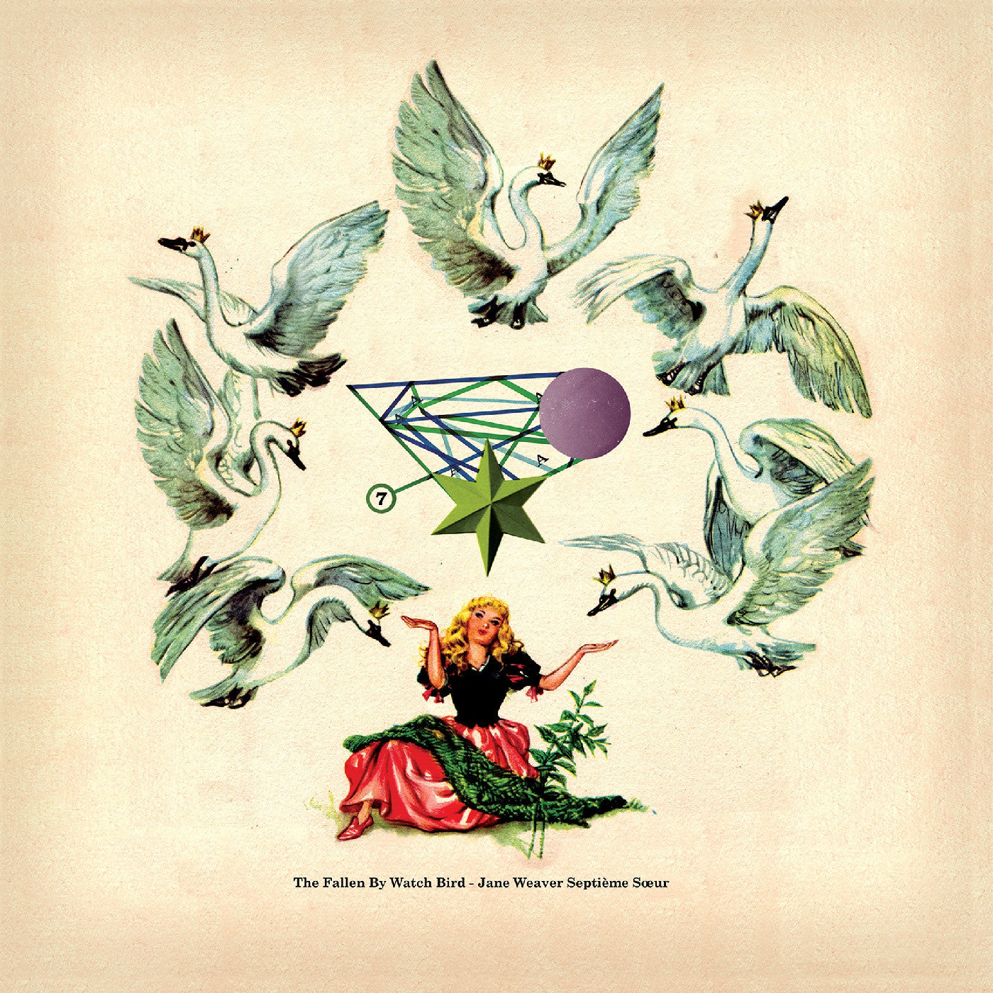 Jane Weaver - The Fallen By Watch Bird (Expanded Edition) [Marine & Cream Vinyl]