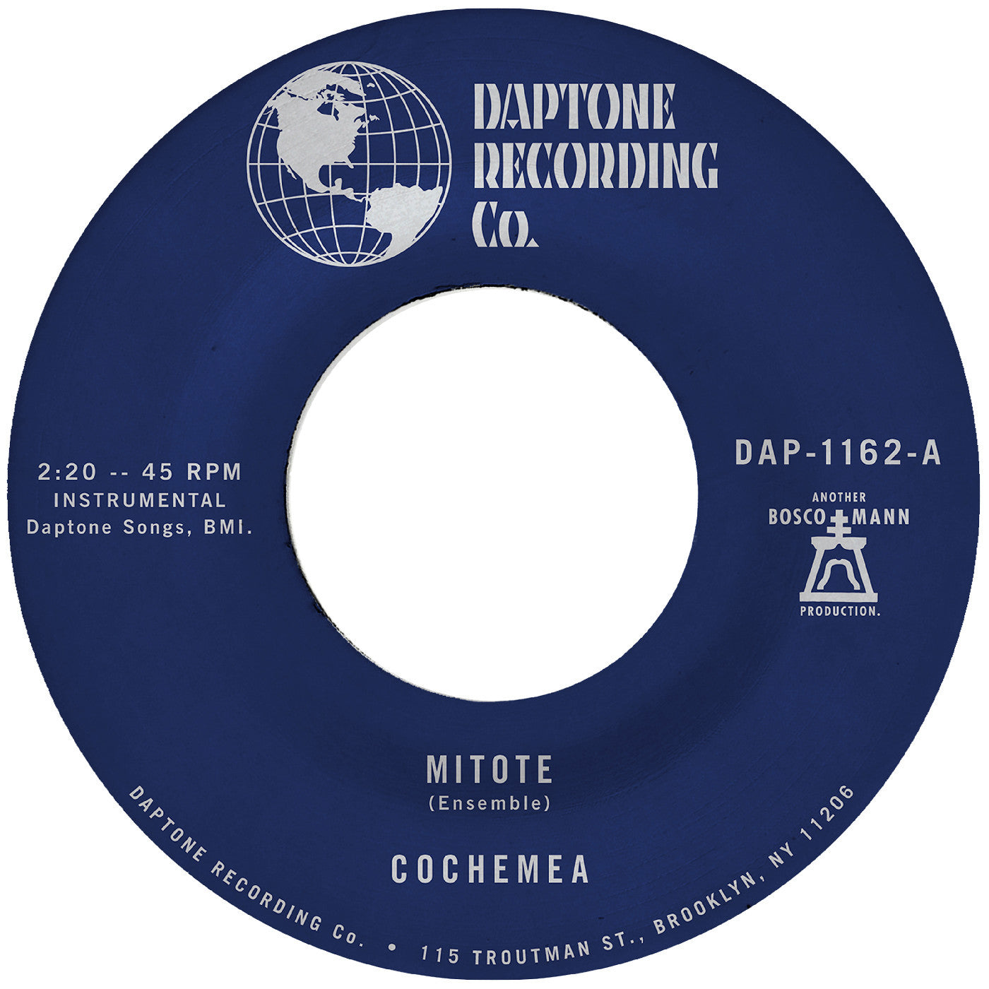 Cochemea - Mitote b/w Dilo [7"]