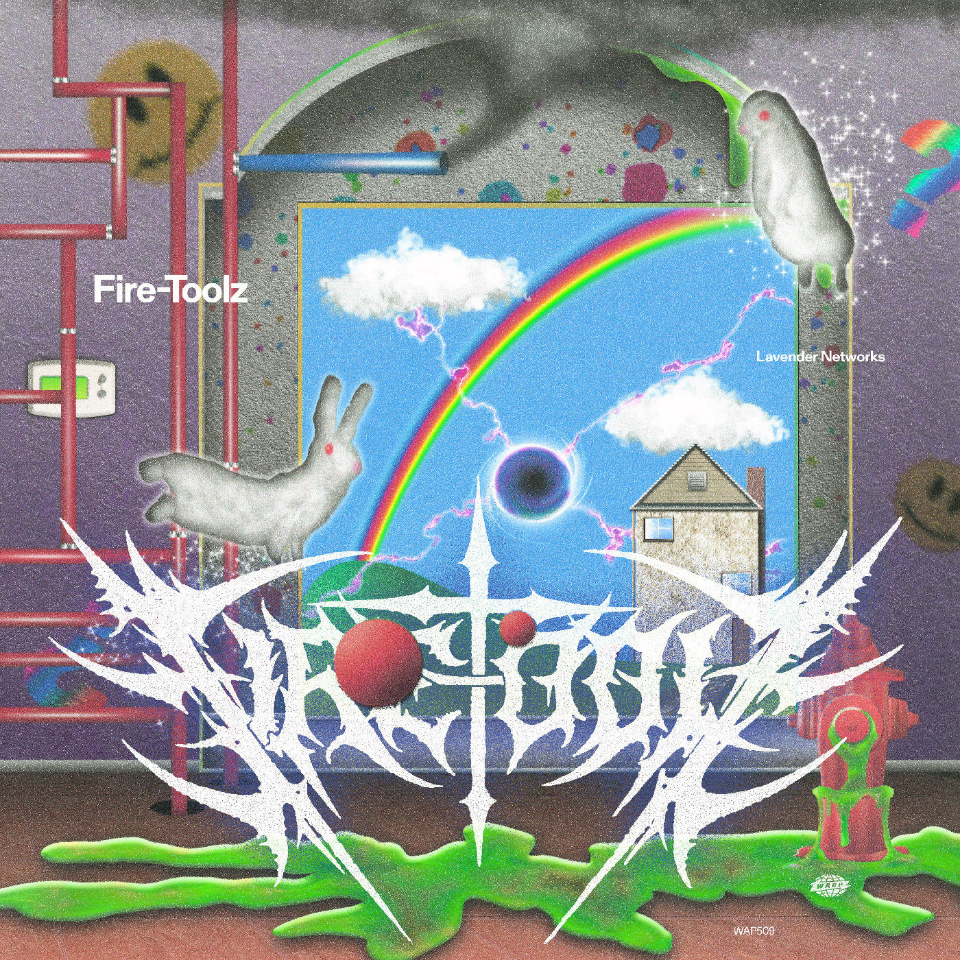 Fire-Toolz - Lavender Networks [Lavender Marble Vinyl]