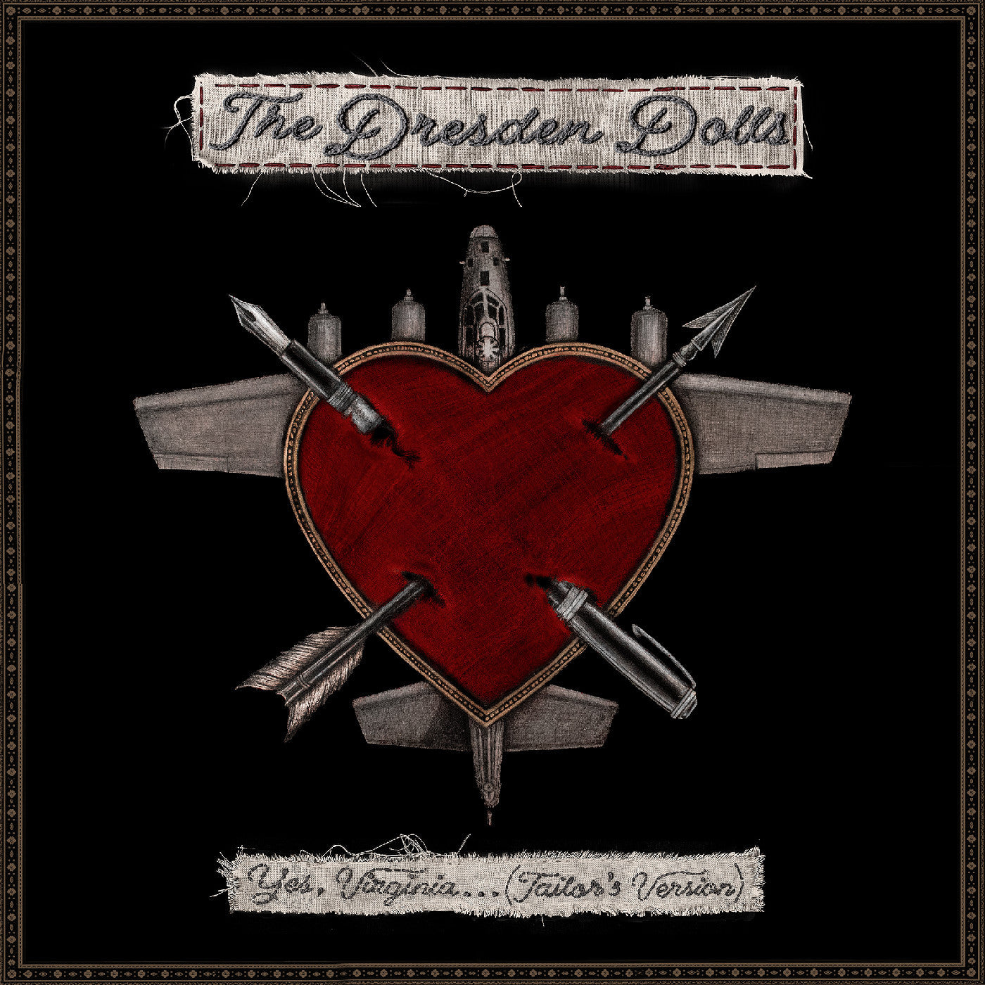 [PRE-ORDER] The Dresden Dolls -  Yes, Virginia...(Tailor's Version) [Gold Vinyl] [Release Date: 08/07/2026]