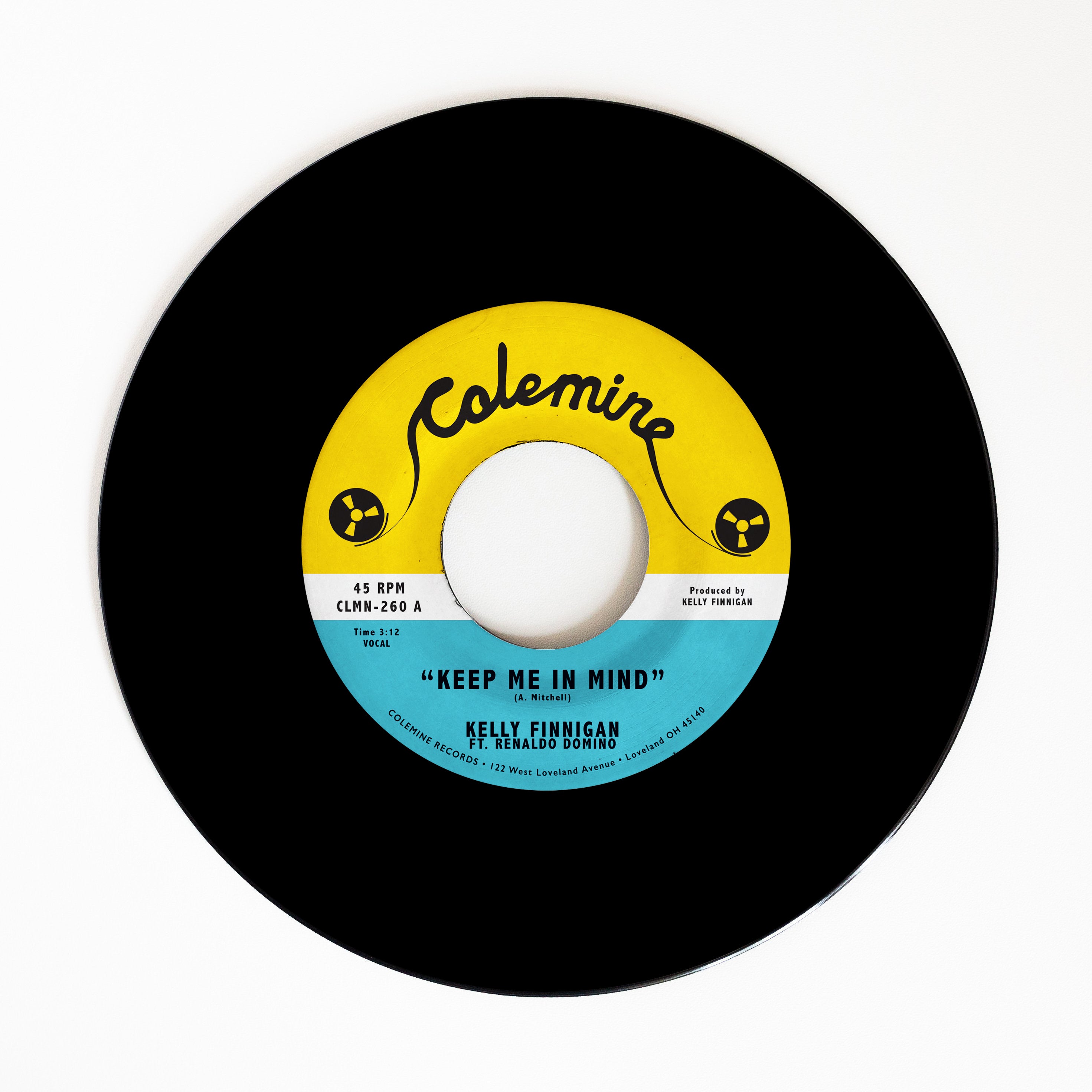 Kelly Finnigan ft. Renaldo Domino - Keep Me In Mind / Let Me Count The Reasons [7"]