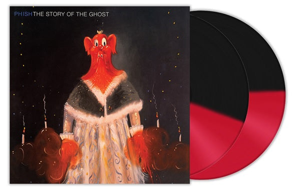 [DAMAGED] Phish - The Story Of The Ghost [Big Secret Split Red & Black Vinyl]