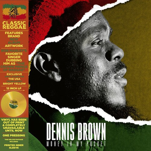 Dennis Brown - Money In My Pocket [Yellow Vinyl]