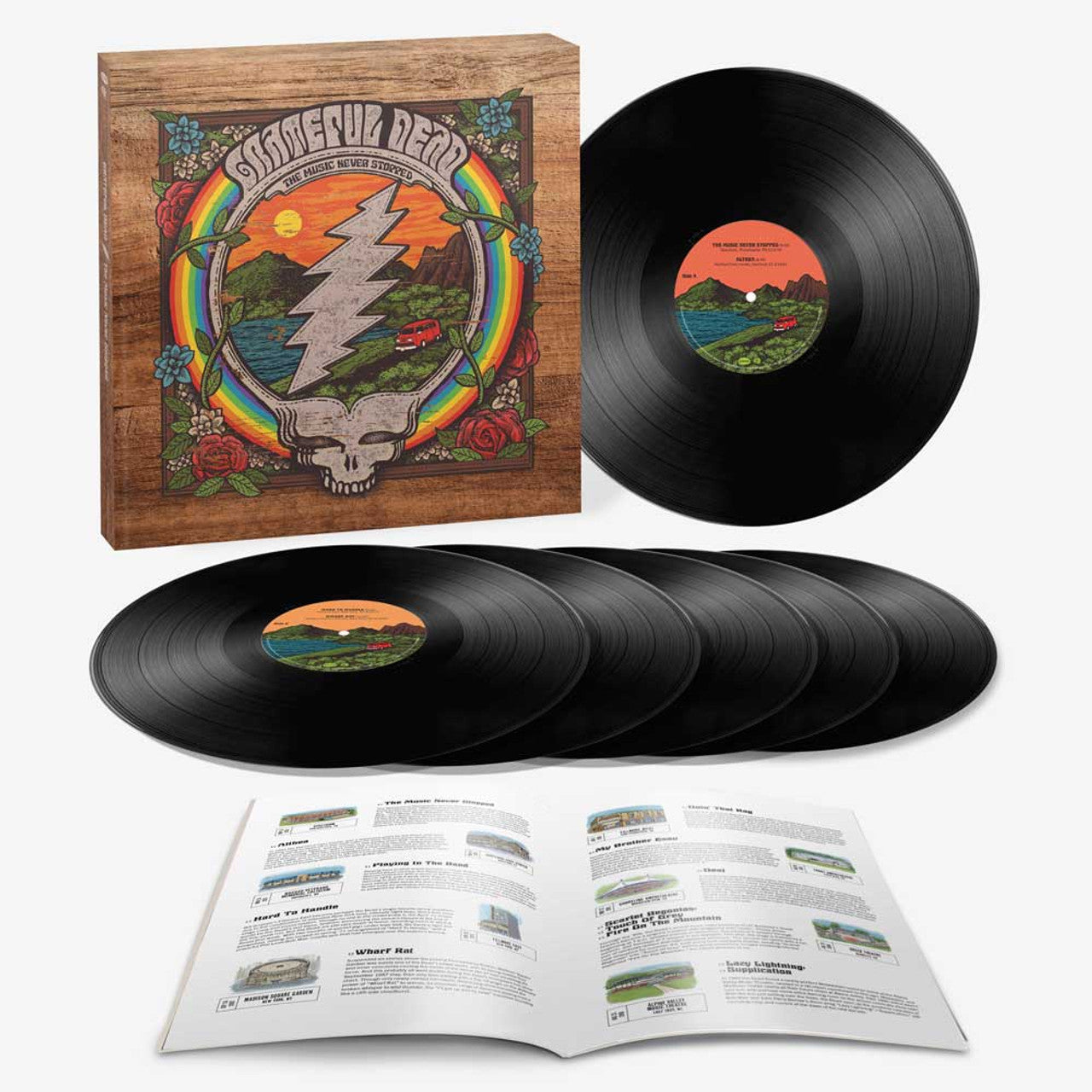 [PRE-ORDER] The Grateful Dead - The Music Never Stopped [Box Set] [Release Date: 05/30/2025]
