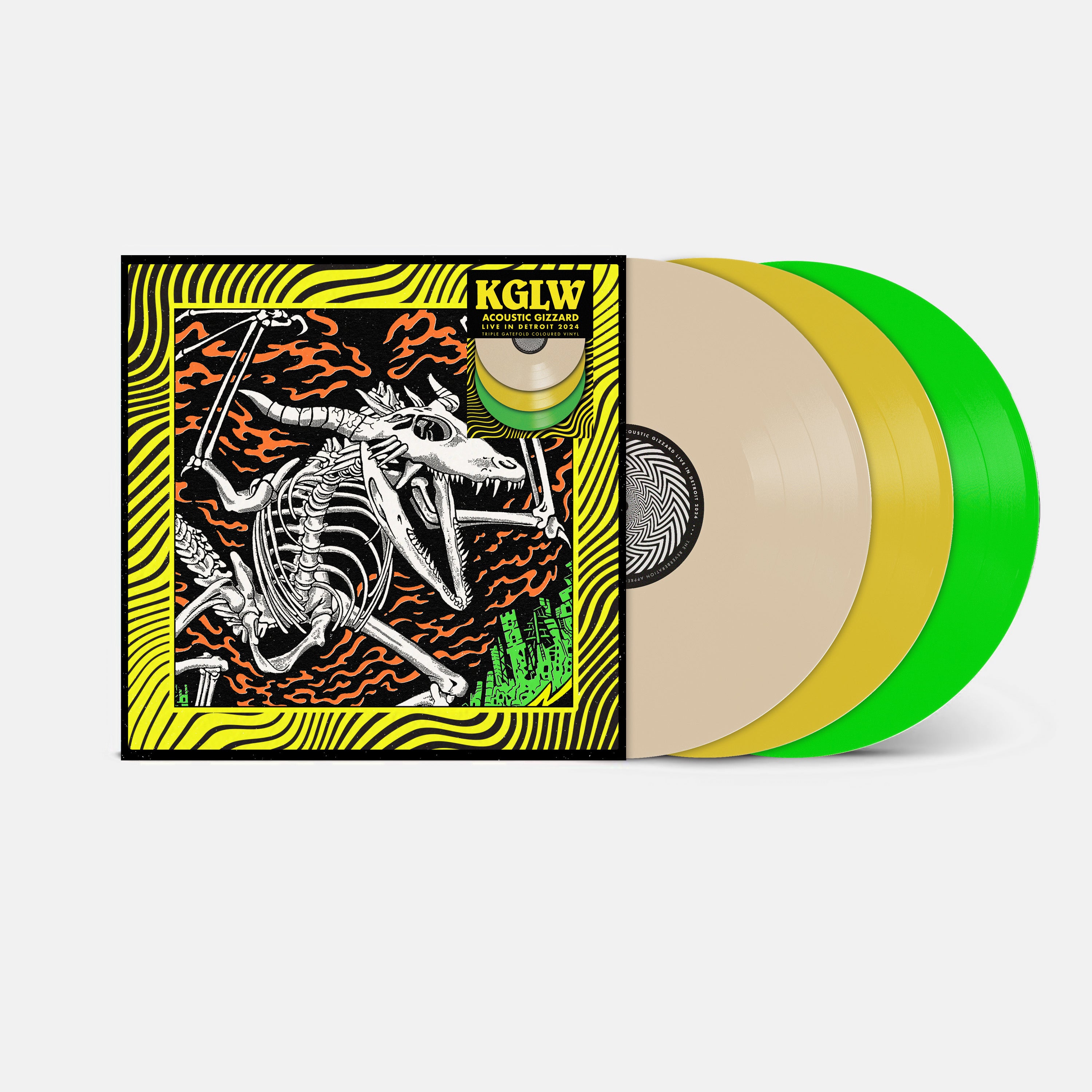 King Gizzard & The Lizard Wizard - Acoustic Gizzard: Live in Detroit 2024 [3-lp Colored Vinyl]