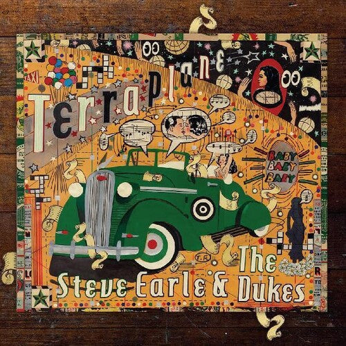 [DAMAGED] Steve Earle - Terraplane [Transparent Gold Vinyl]