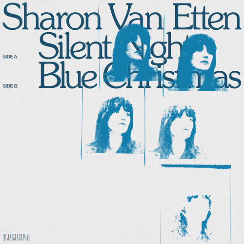[DAMAGED] Sharon Van Etten - Silent Night / Blue Christmas [Clear Blue Vinyl] [7" Single]