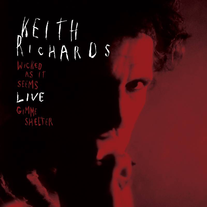 [DAMAGED] Keith Richards - Wicked As It Seems (Live) [7" Red Vinyl]