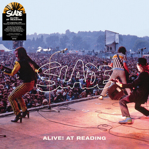 Slade - Alive! At Reading [Orange & Black Splatter]